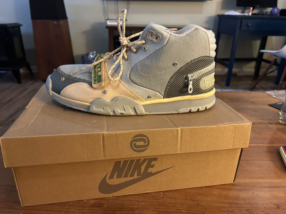 Nike × Travis Scott Cactus Jack X Nike Air Trainer 1 Size US 12 / EU 45 - 2 Thumbnail