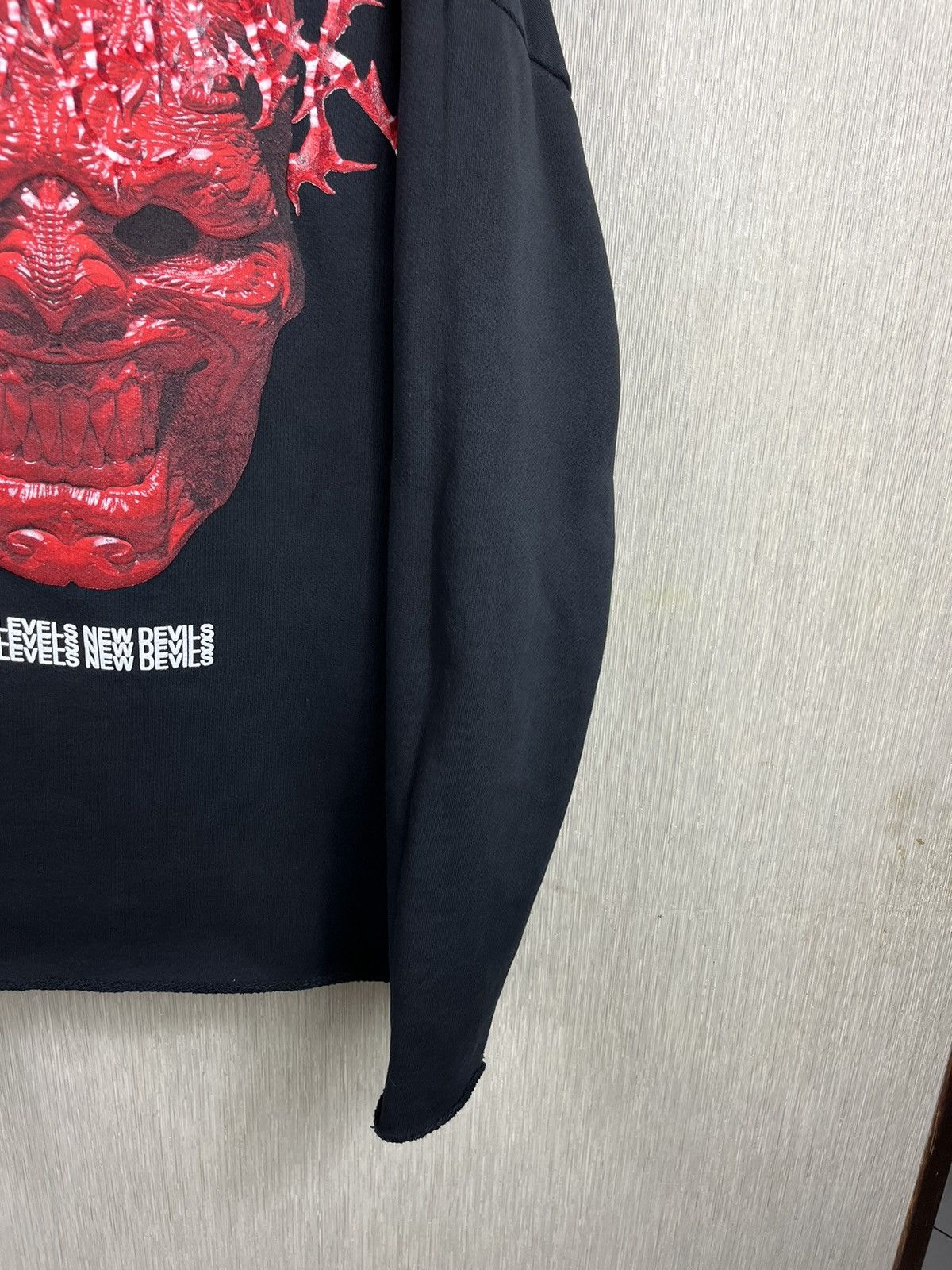 Band Tees × Los Angeles Apparel × ROSE IN GOOD FAITH Rose in good faith x Polyphia demon raw oversized hoodie Size US S / EU 44-46 / 1 - 6 Thumbnail