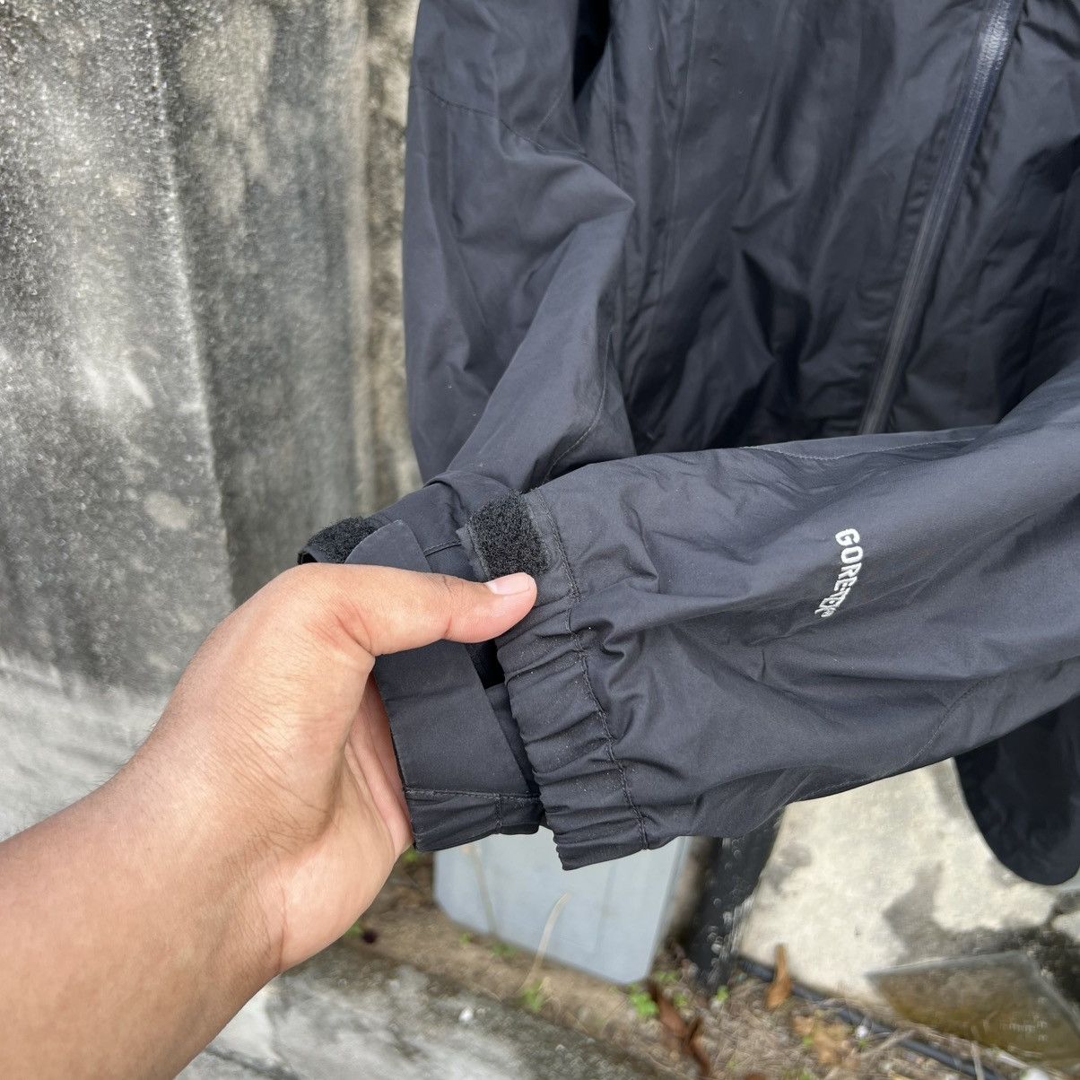 Montbell “MONTBELL” GORPCORE ZIP UP GORETEX BLACK JACKET Size US L / EU 52-54 / 3 - 3 Thumbnail