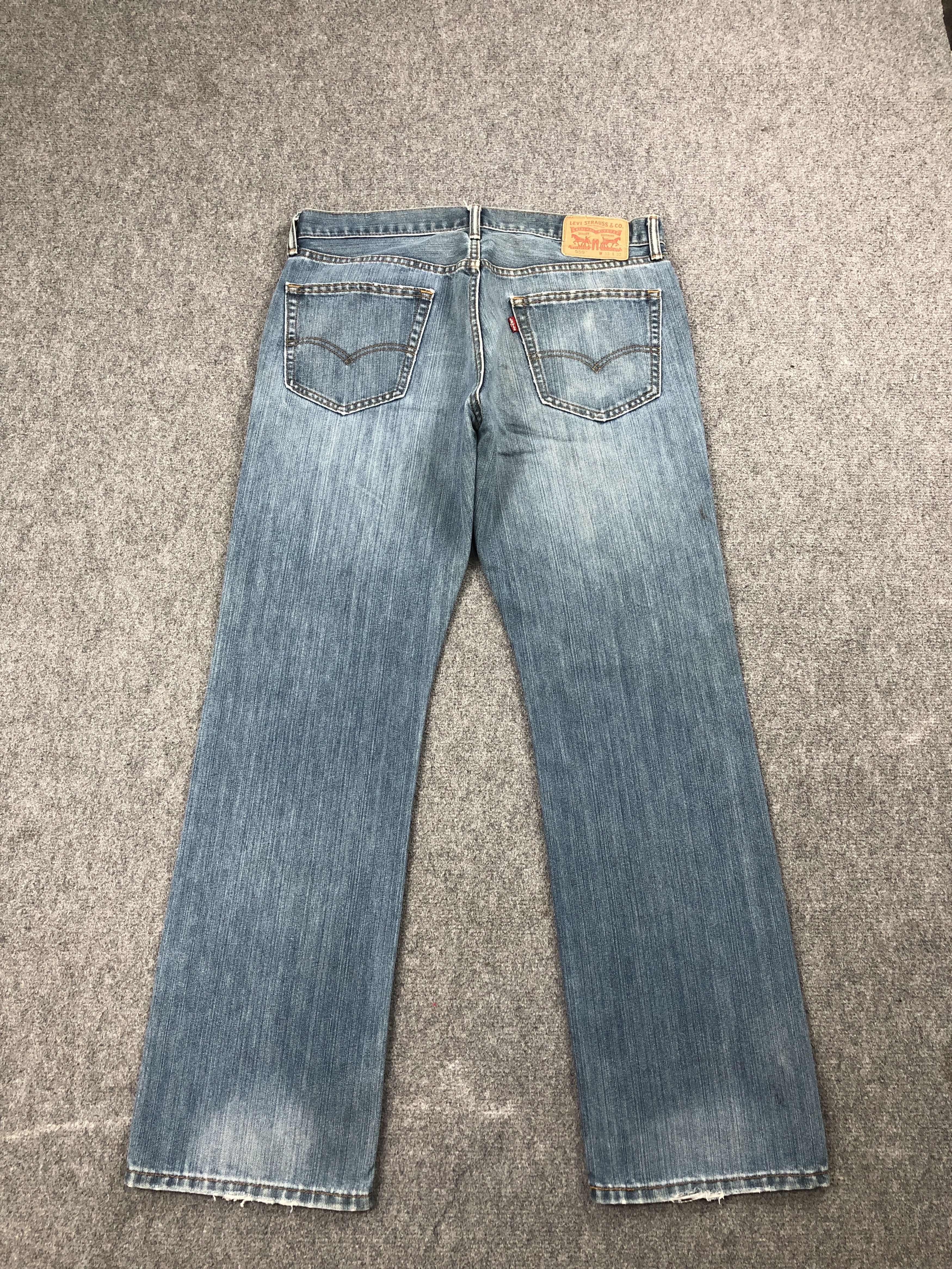 Levi's Vintage Levis 559 Lightwash Denim DP2533 Size US 34 / EU 50 - 3 Thumbnail