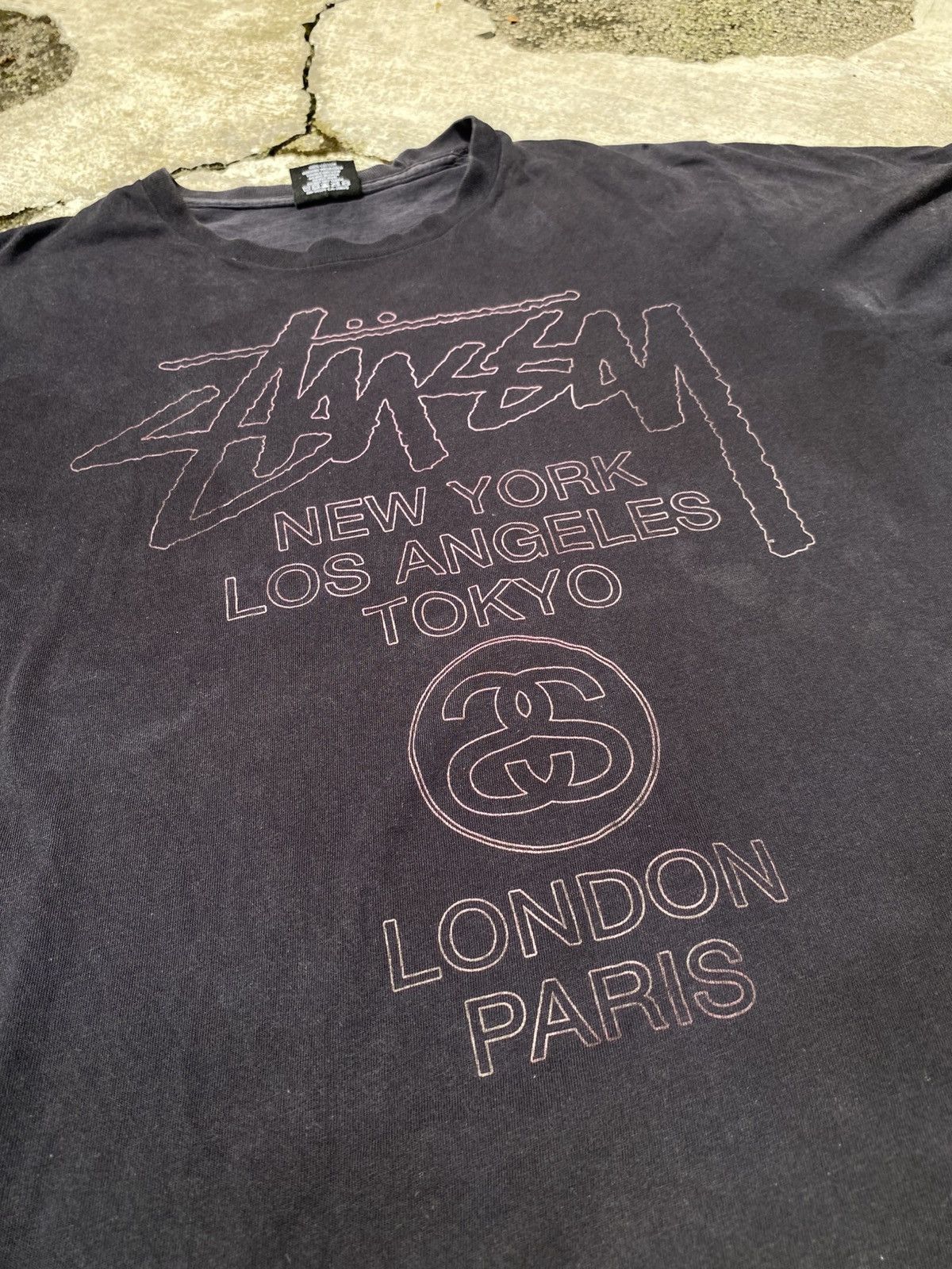 Stussy Stussy World Tour Tee Size US M / EU 48-50 / 2 - 3 Thumbnail