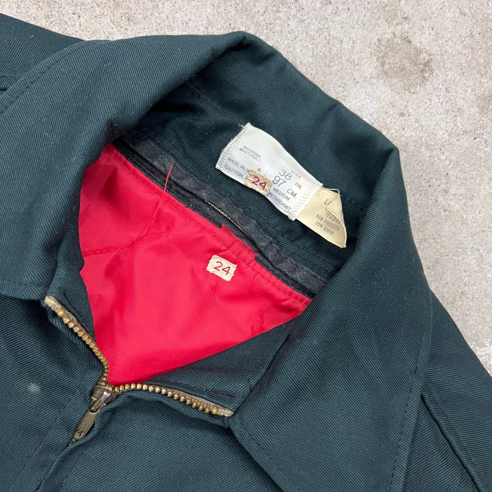 Coca Cola × Vintage Vintage Coca-Cola Talon Workwear Jacket Lined Uniform USA M Size US M / EU 48-50 / 2 - 6 Thumbnail