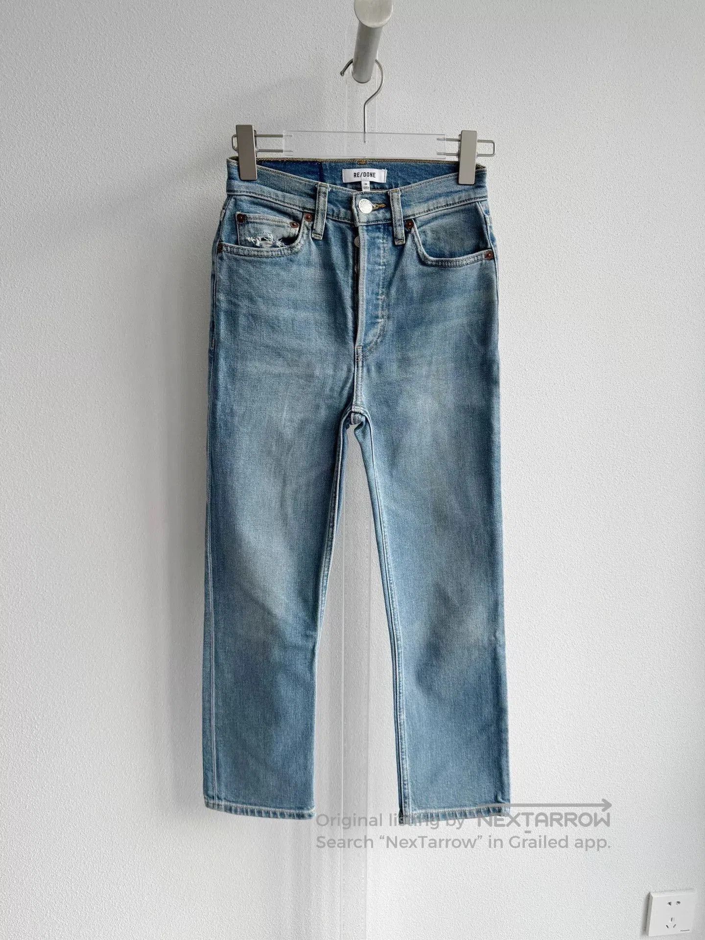 RE/DONE RE/DONE Slim Fit Denim Pants. Size 24" / US 00 / IT 34 - 1 Thumbnail