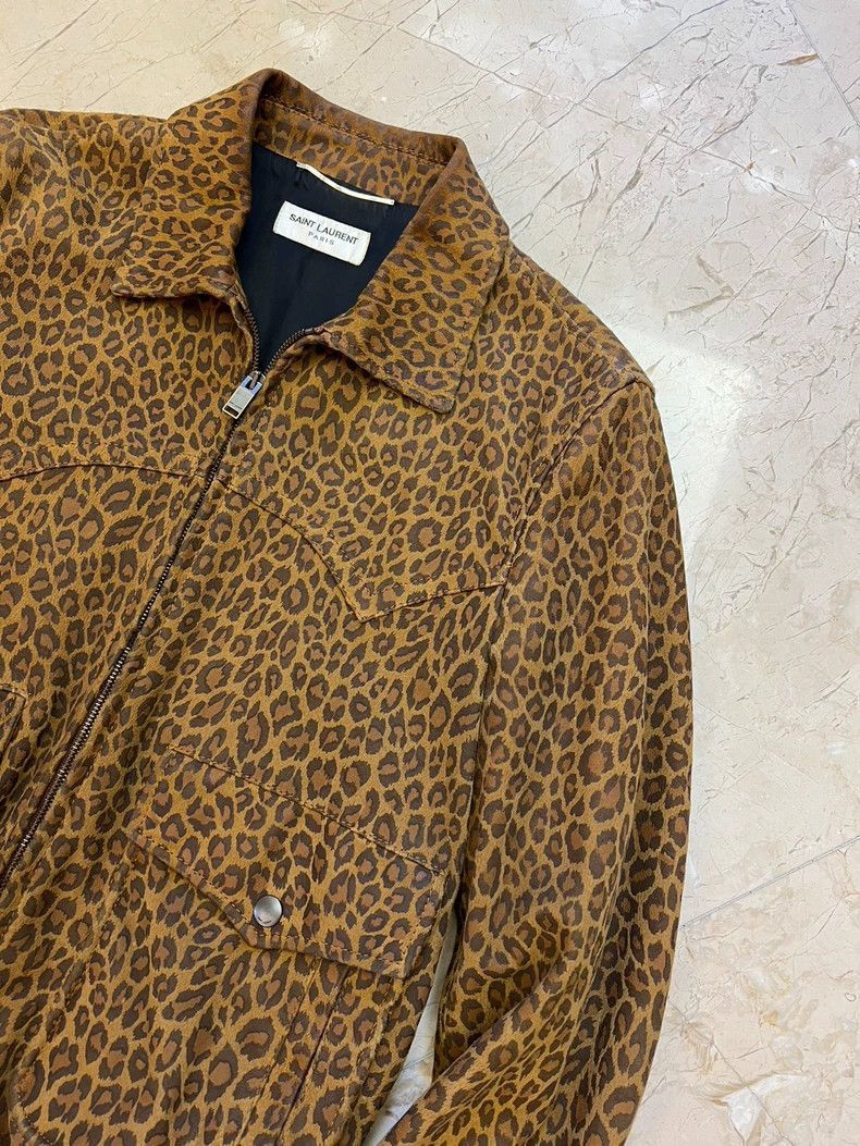 Saint Laurent Paris saint laurent leopard print jacket size 44-2507 Size US M / EU 48-50 / 2 - 3 Thumbnail