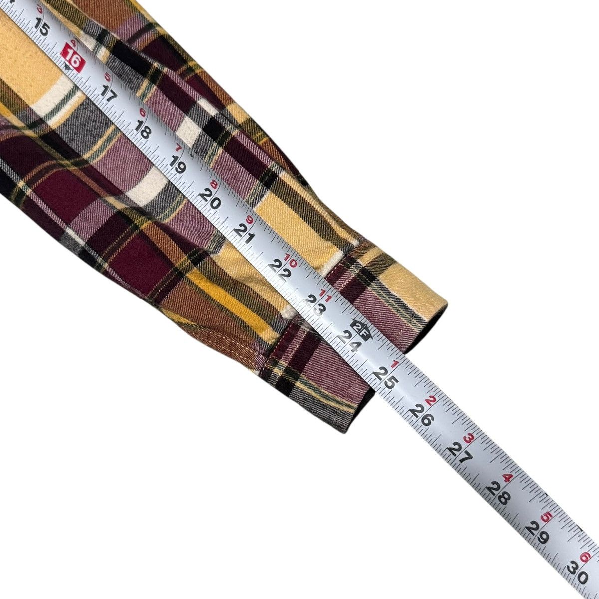 Eddie Bauer Eddie Bauer Yellow/Red Plaid Flannel Button Up Shirt LT Size US L / EU 52-54 / 3 - 7 Thumbnail