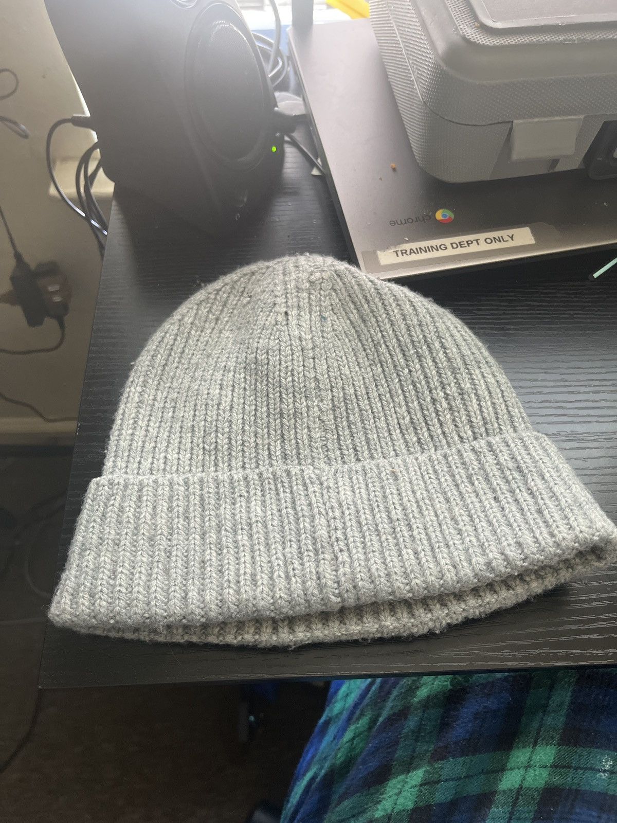 The North Face Grey Northface beanie Size ONE SIZE - 2 Thumbnail