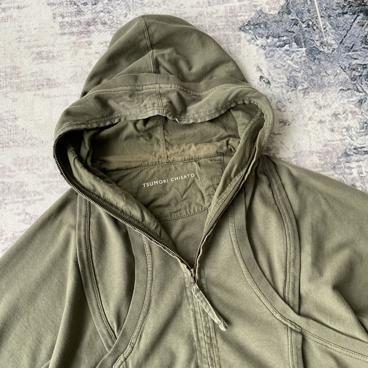 Tsumori Chisato Tsumori Chisato Half Sleeve Full Zipper Hoodie Size US S / EU 44-46 / 1 - 6 Thumbnail