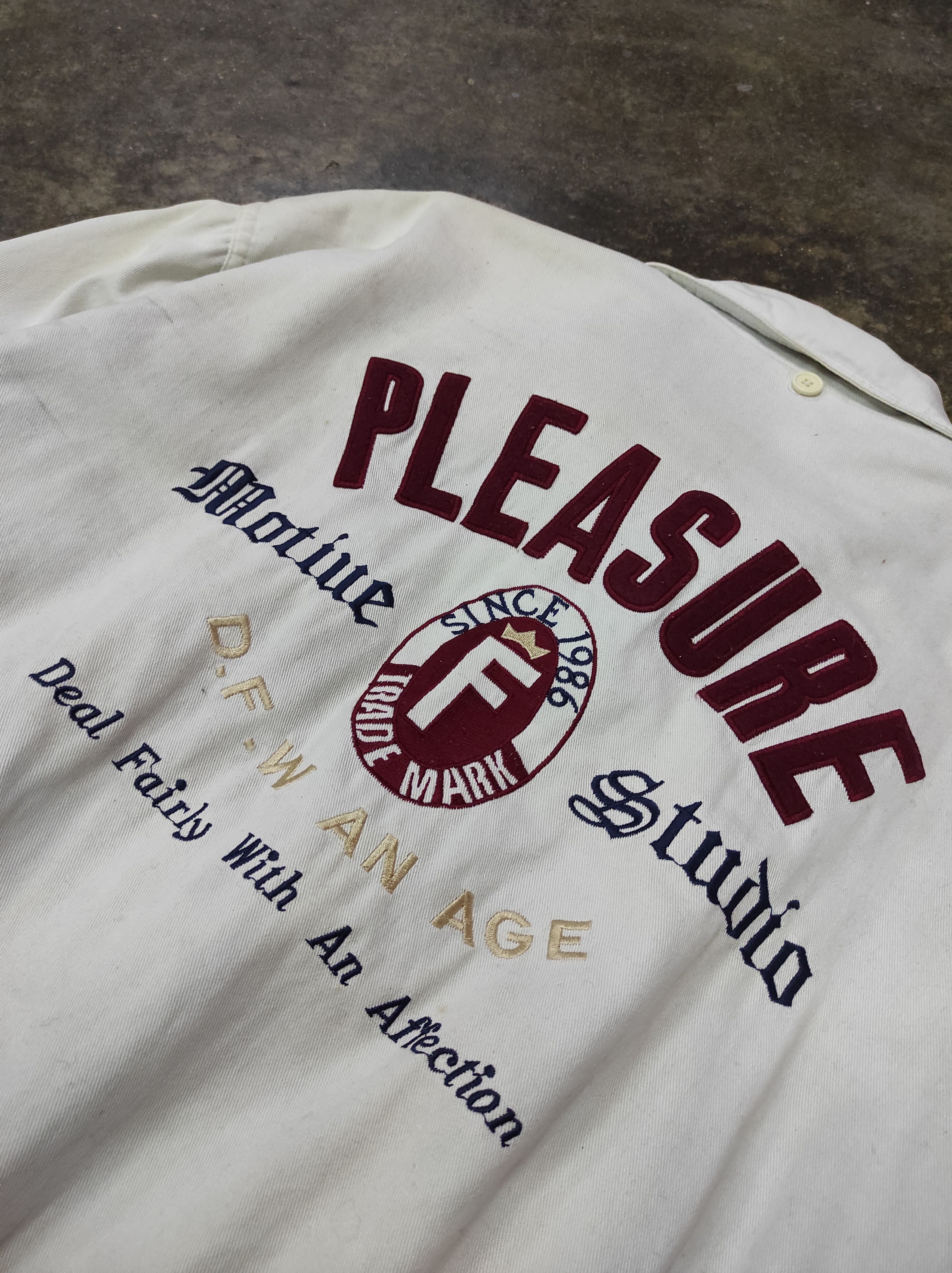 Japanese Brand PLEASURE FELLOWS COSTUME MADE BOMBER JACKET Size US L / EU 52-54 / 3 - 2 Thumbnail