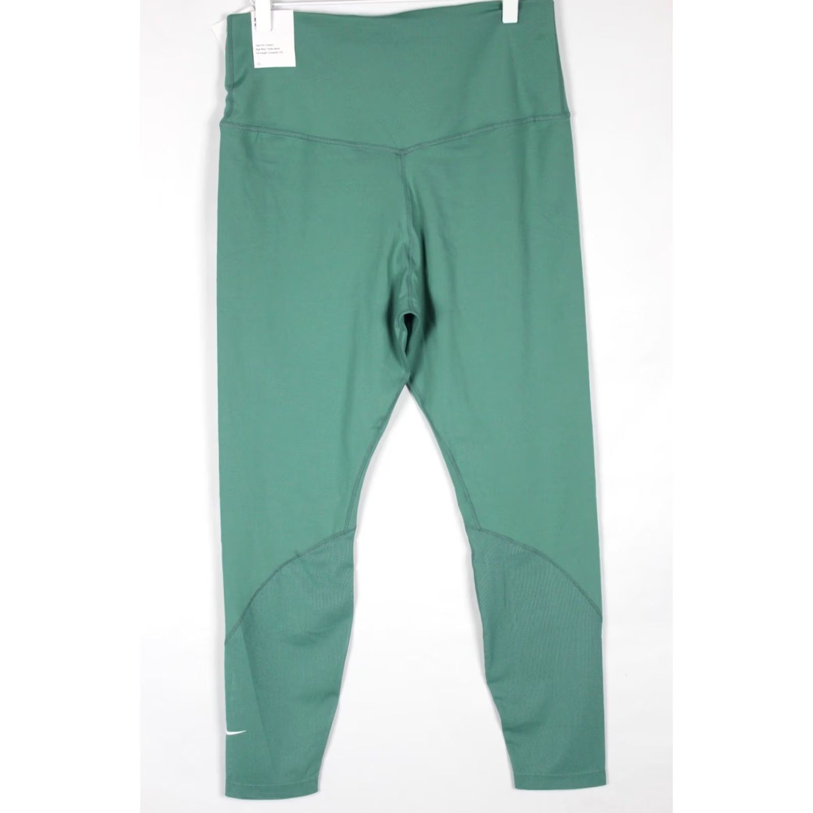 Nike Nike One Women's High Rise Leggings L Green DV9020 361 Training 26" Inseam Nike Dri-FIT Size 36" / US 14 / IT 50 - 2 Thumbnail