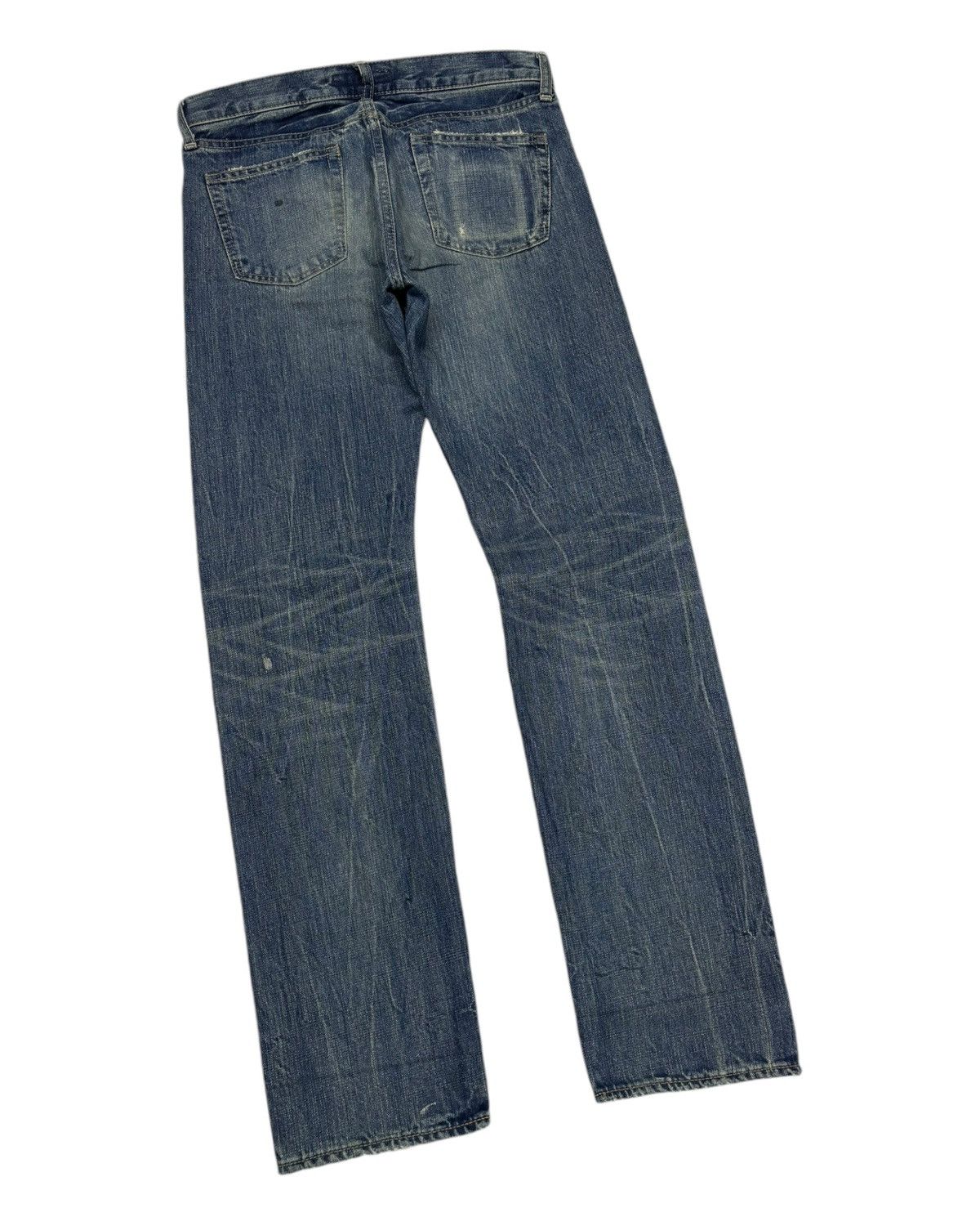 Hysteric Glamour 🇯🇵DMG DOMINGO BY SPELLBOUND DISTRESSED DENIM JEANS Size US 31 - 6 Thumbnail