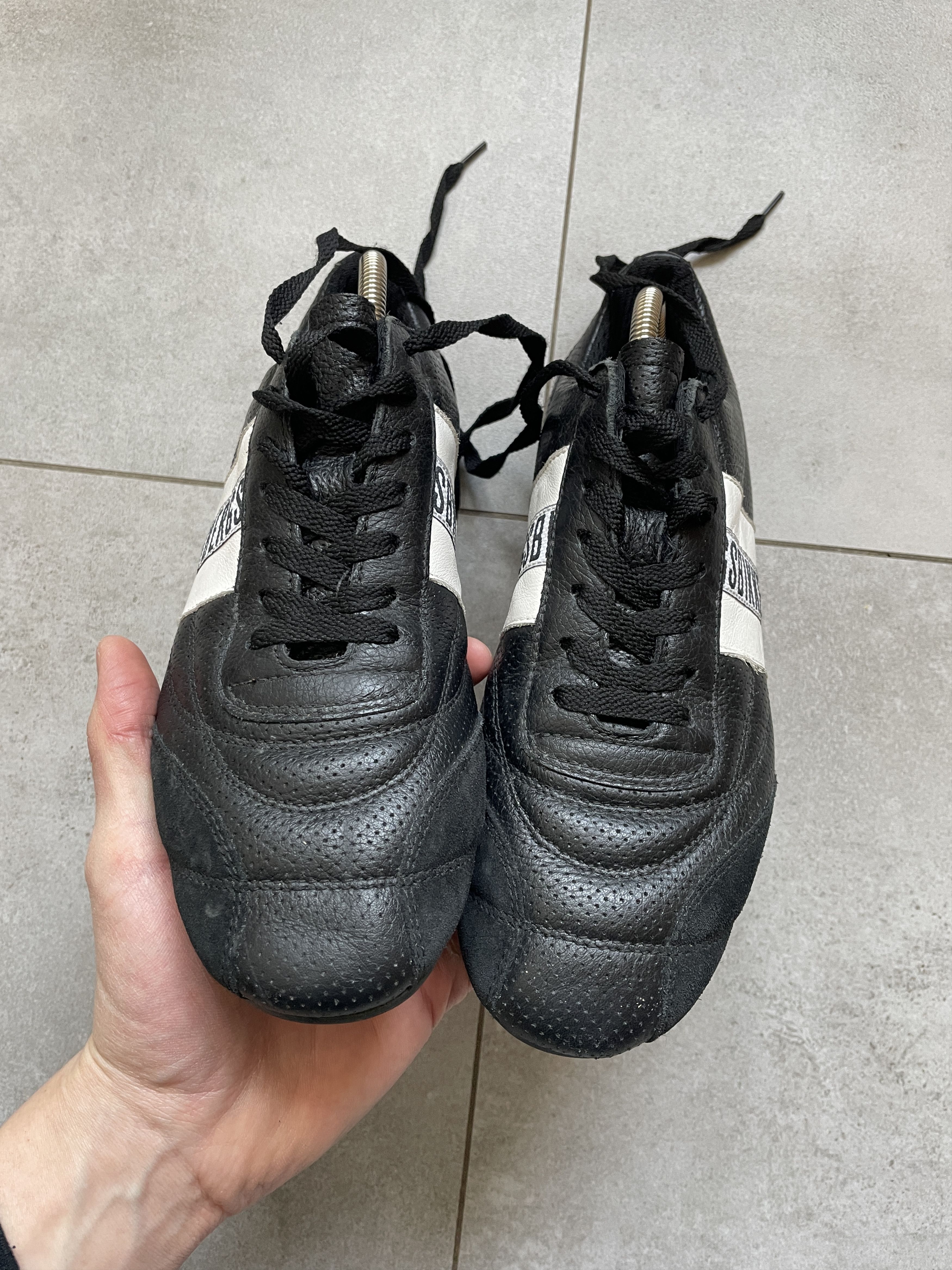 Dirk Bikkembergs Y2K DIRK BIKKEMBERGS BLACK SOCCER BALENCIAGA TYPE TRAINERS Size US 6.5 / EU 39-40 - 5 Thumbnail