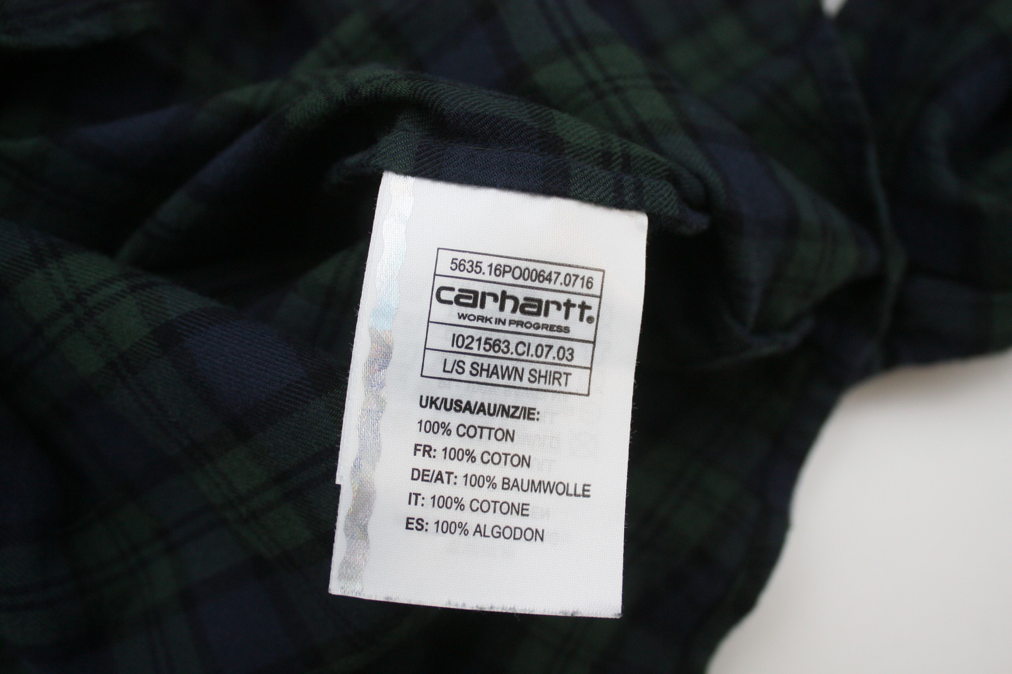 Carhartt Wip Carhartt WIP L/S Shawn Shirt Small Size US S / EU 44-46 / 1 - 7 Thumbnail