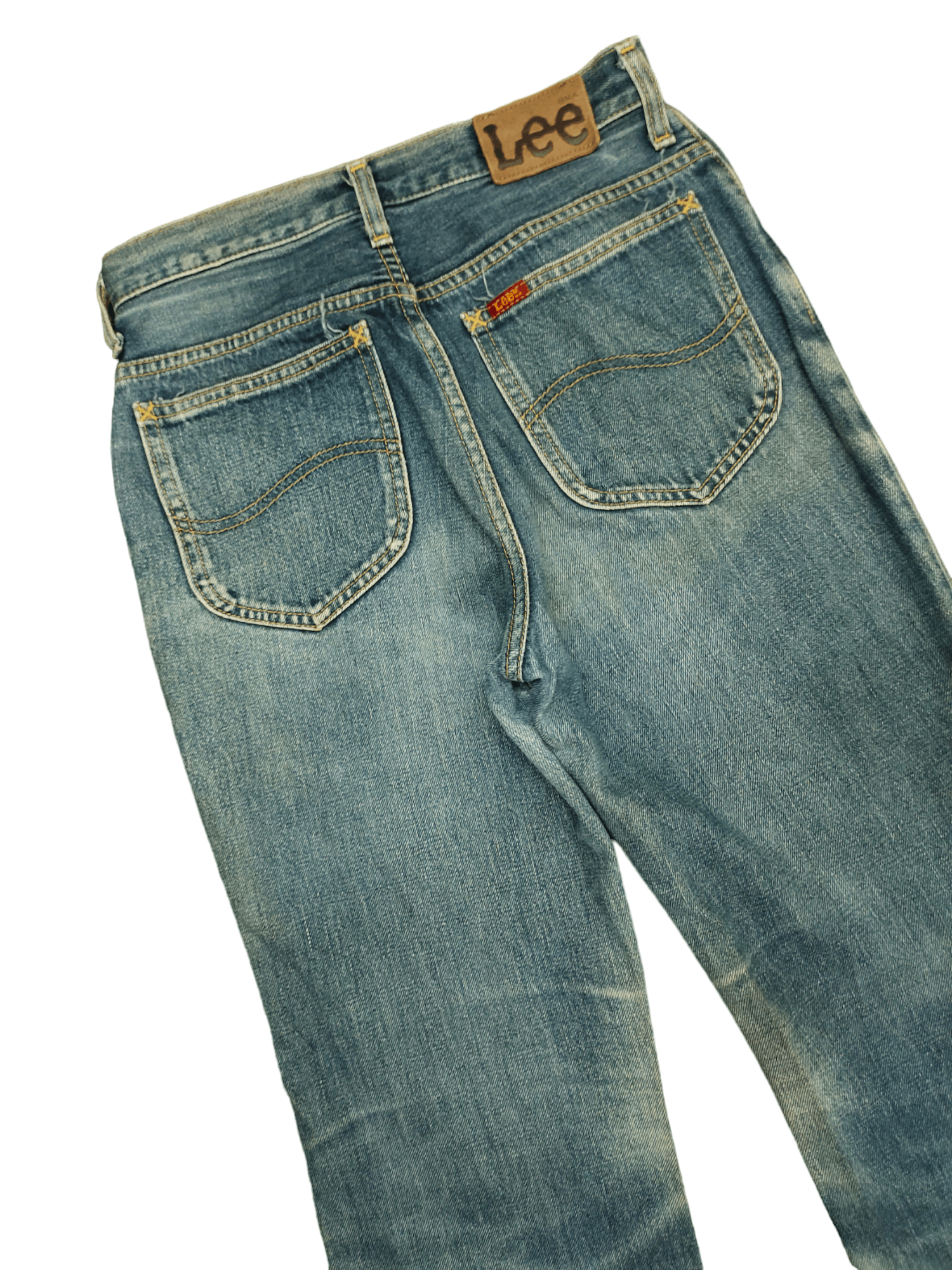 If Six Was Nine Flare Jeans Miss Lee Rider Clawmark Distress Denim Bootcut Size 26" / US 2 / IT 38 - 15 Thumbnail
