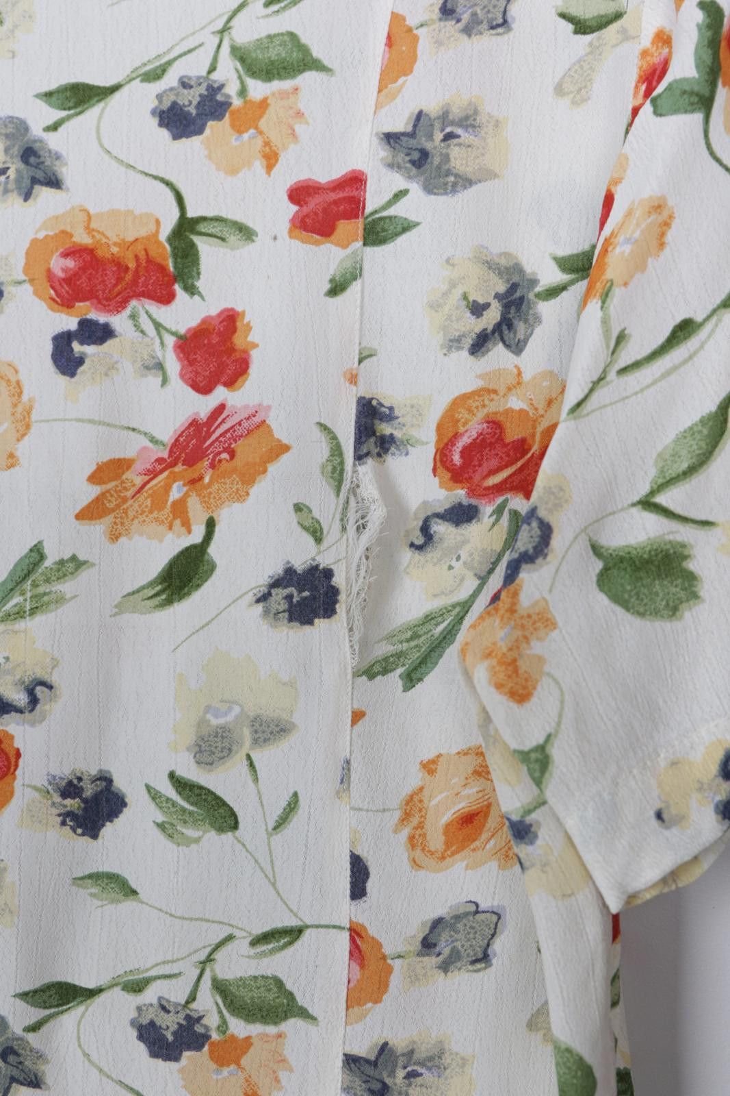 Other 00's Caribbean Pacific Floral Graphic Blouse Size M / US 6-8 / IT 42-44 - 4 Thumbnail