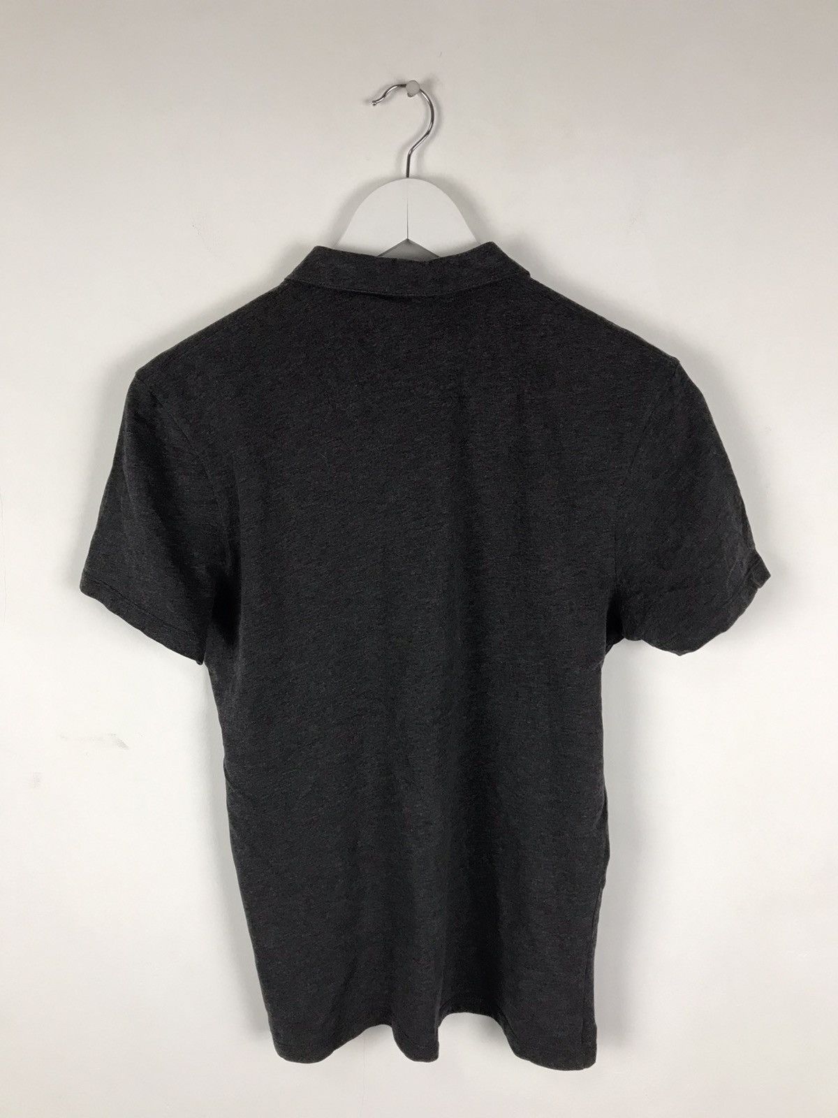Allsaints Men’s S/46,Allsaints Grey Cotton Soft Polo,Poloshirt Size US S / EU 44-46 / 1 - 2 Thumbnail