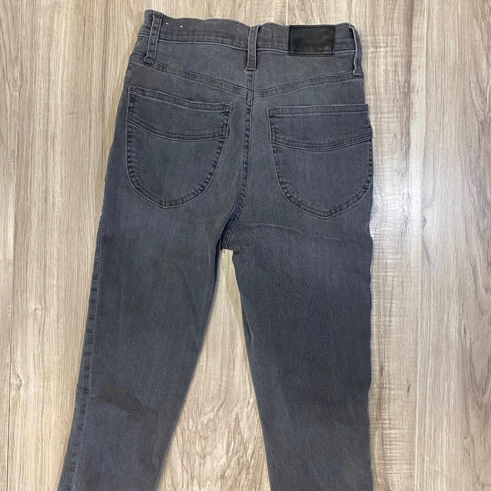 Madewell Madewell 11" High-Rise Skinny Raw Hem Jeans - 25P Size 25" / US 0 / IT 36 - 7 Thumbnail