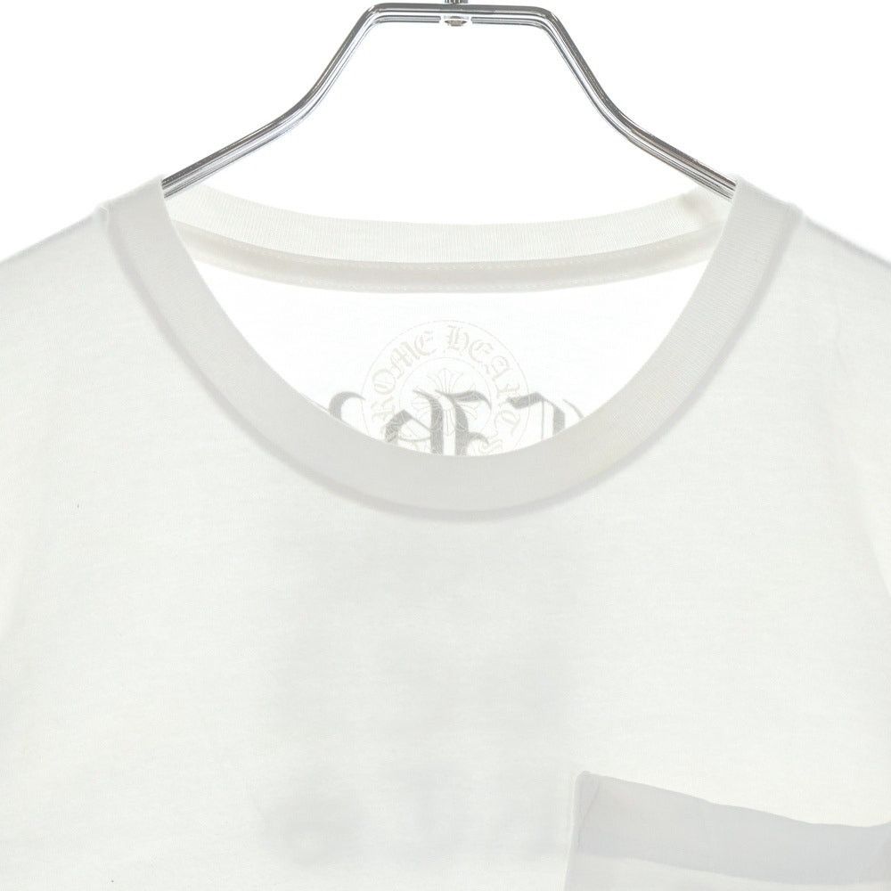 Chrome Hearts Chrome Hearts Vertical Logo Pocket Tee White Size US S / EU 44-46 / 1 - 3 Thumbnail
