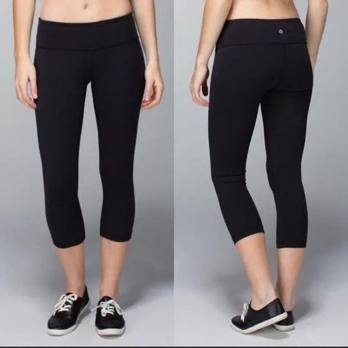 Lululemon Lululemon Wunder Under Legging Low Rise Black Womens 4