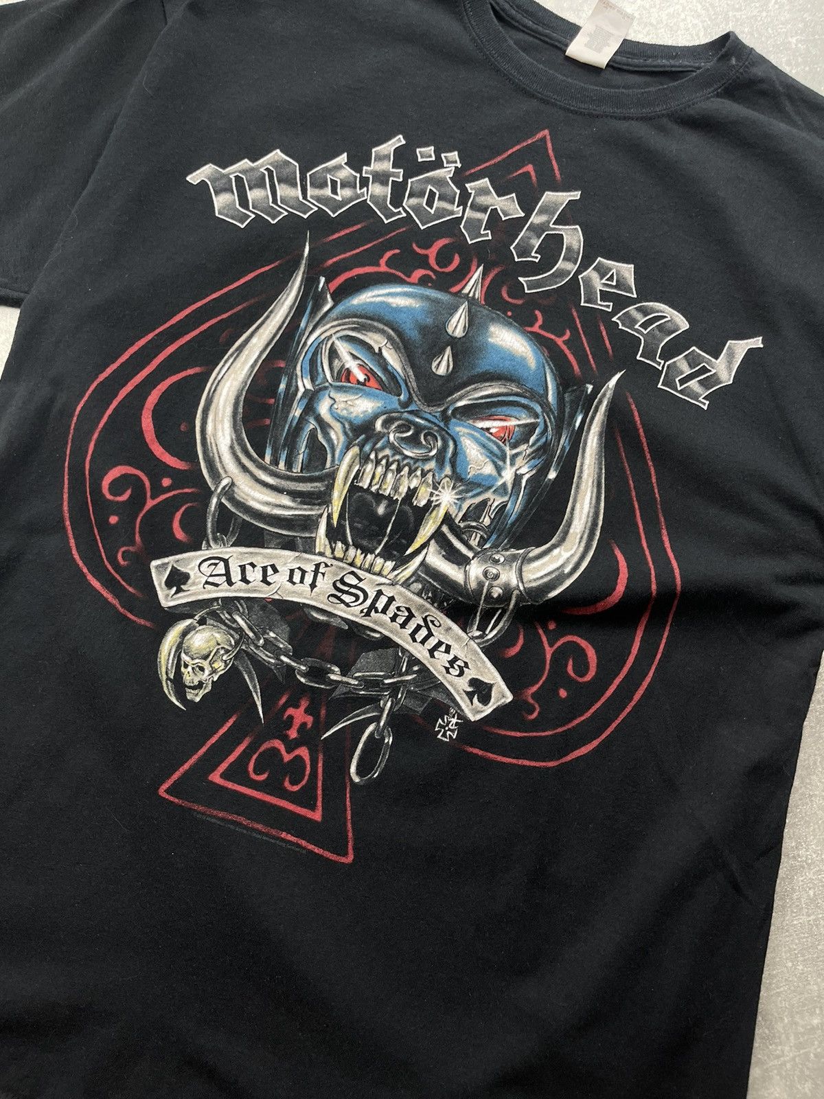 Band Tees Motörhead Ace of Spades Band T-Shirt Black 2018 Rock Tee Size US XL / EU 56 / 4 - 4 Thumbnail
