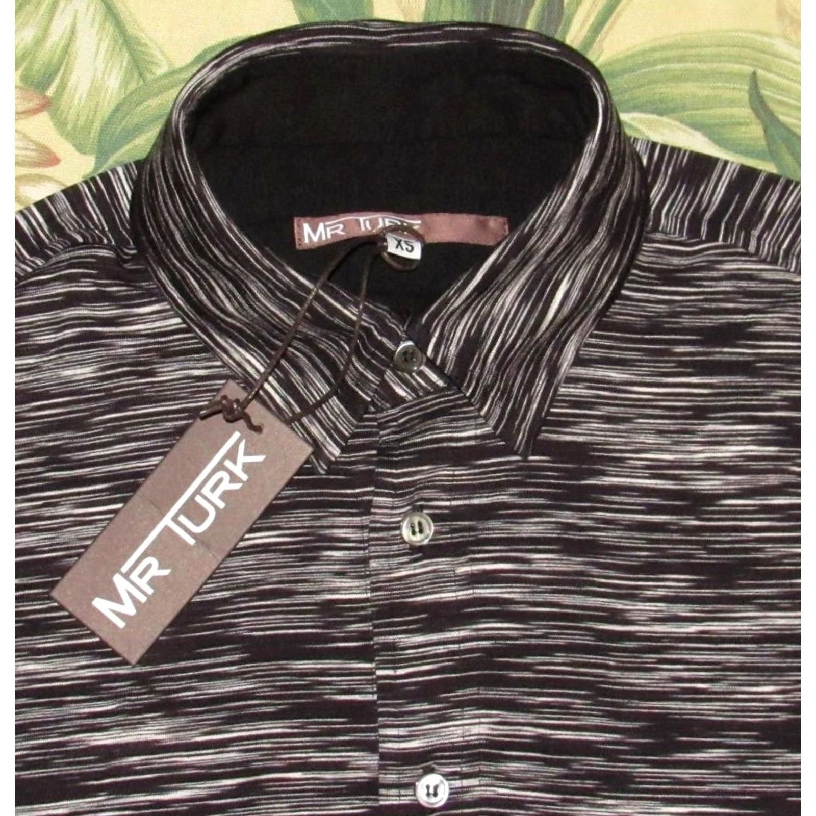 Mr Turk MR TURK Short Sleeve Jimmy Polo Shirt XS Men's NWT Black Size US XS / EU 42 / 0 - 2 Thumbnail