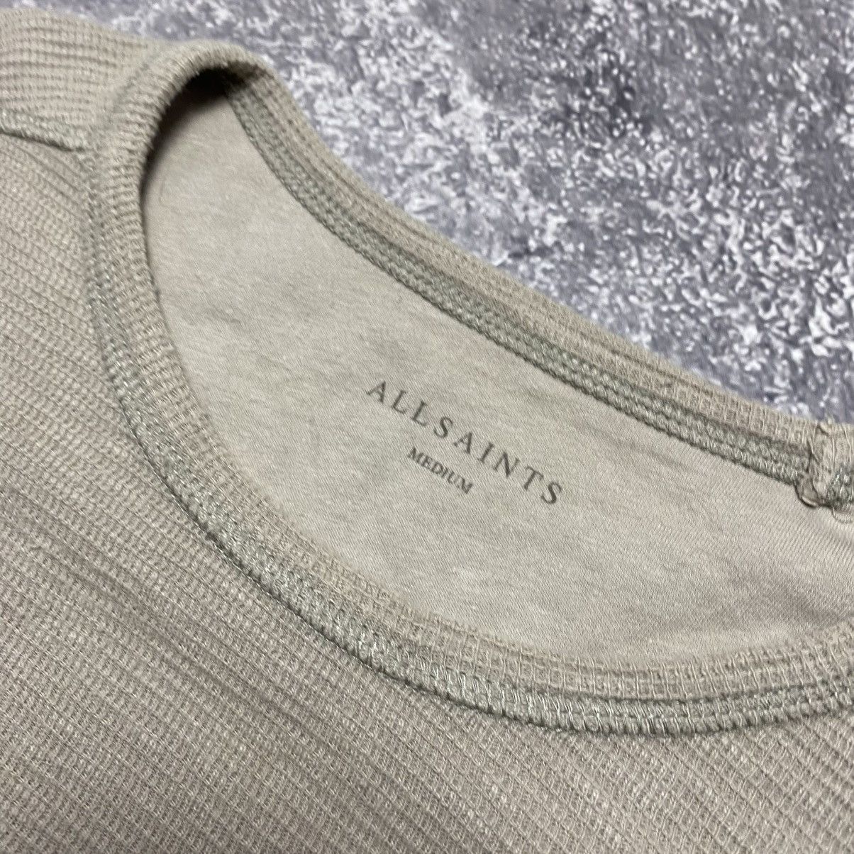 Allsaints Men’s Allsaints Small logo Beige basic luxury sweater Size US M / EU 48-50 / 2 - 4 Thumbnail
