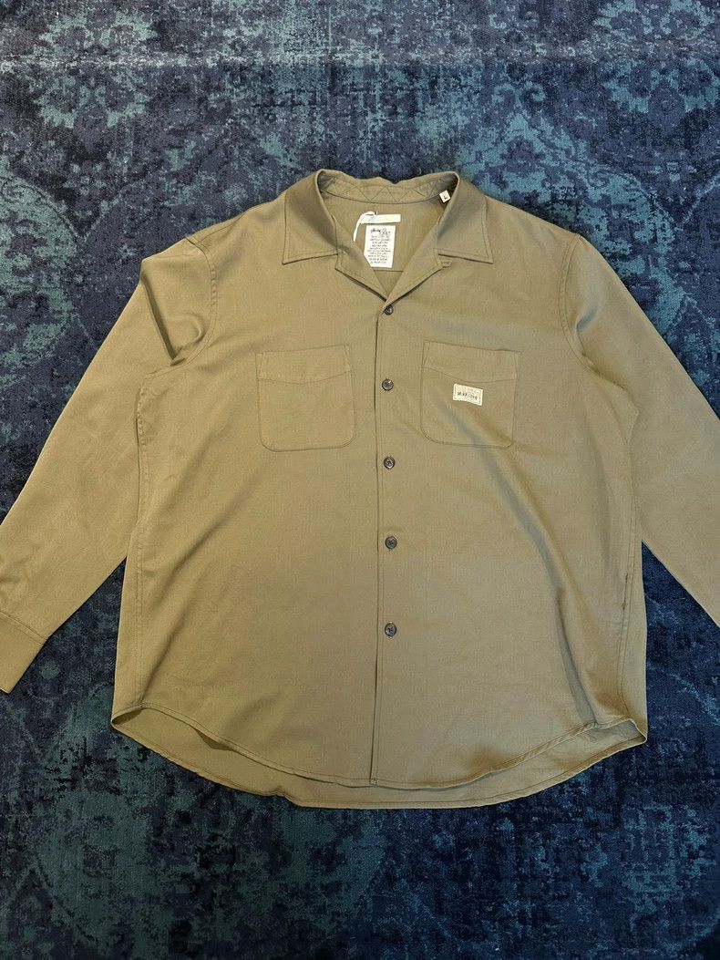 Our Legacy our legacy size L Pure wool embroidered shirt 2502-Nextarro Size US L / EU 52-54 / 3 - 5 Thumbnail