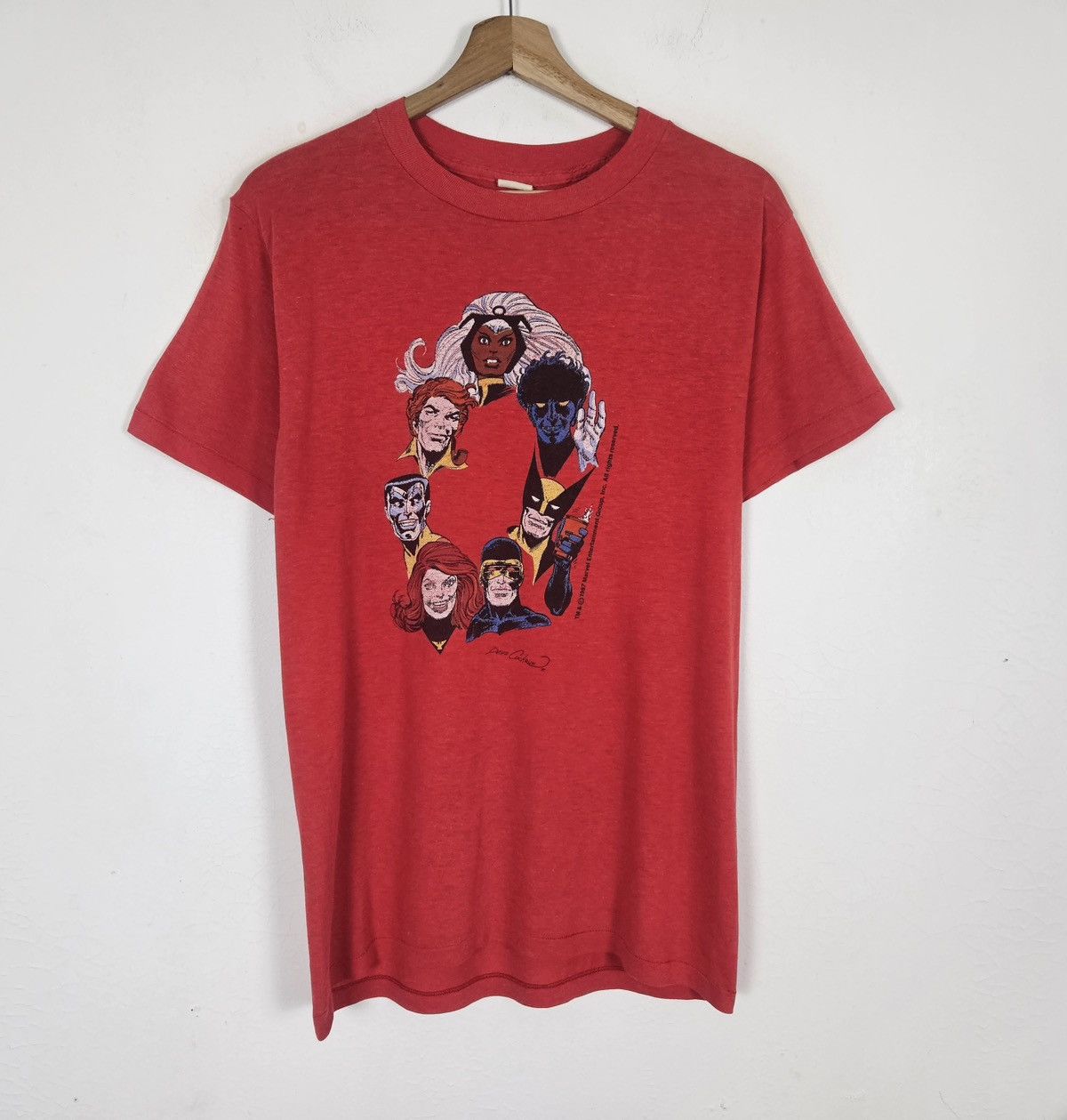 Vintage Vintage XMen comic 80s Marvel tee shirt Size US S / EU 44-46 / 1 - 2 Thumbnail