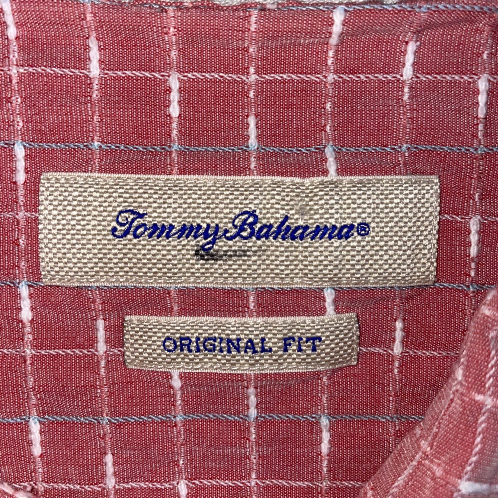 Tommy Bahama Tommy Bahama shirt Button-Down Silk Blend Mens XL Red Short Sleeve Original Fit Button-Up Shirt Size US XL / EU 56 / 4 - 4 Thumbnail