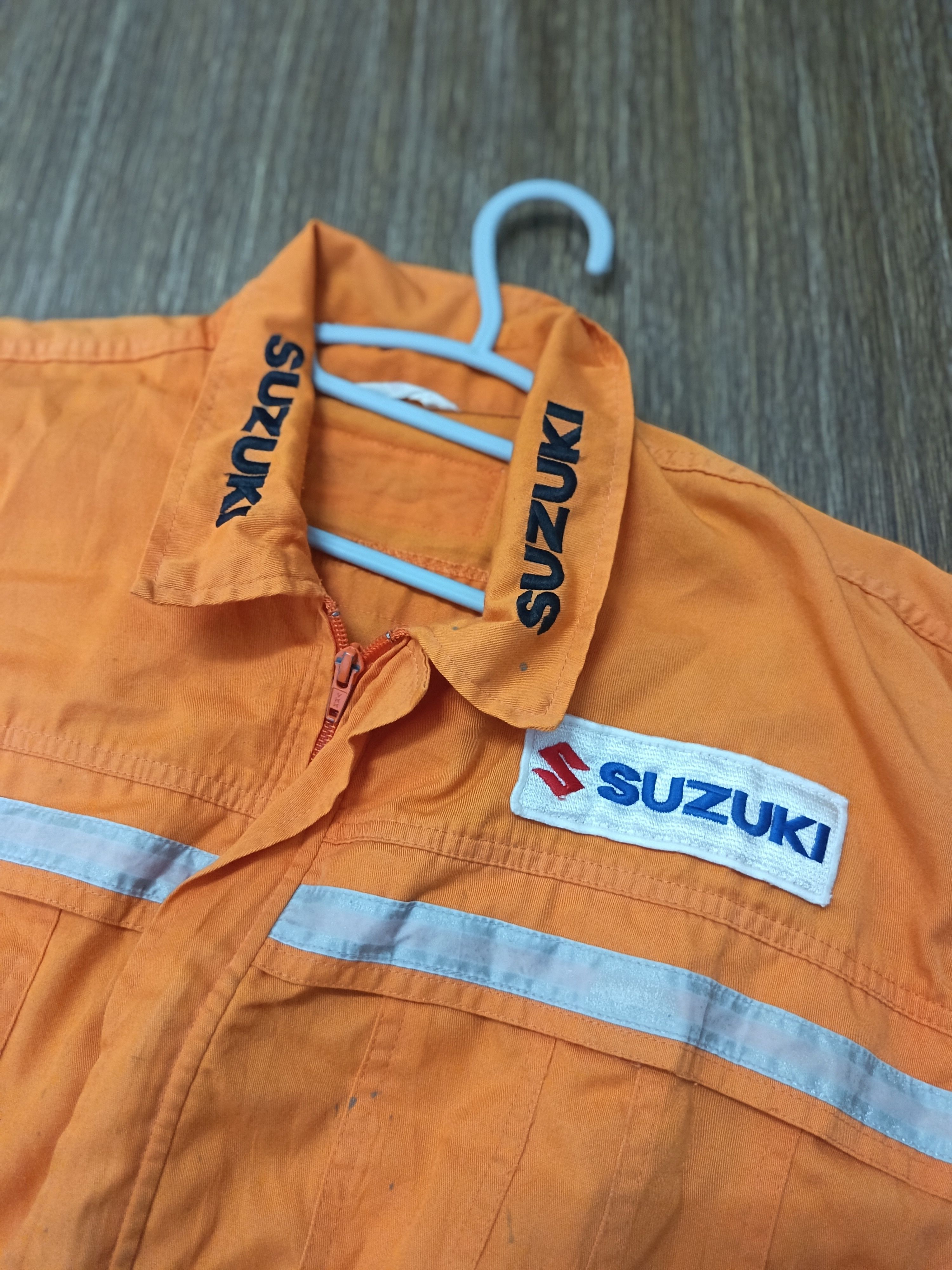 Japanese Brand Vintage suzuki racing overall Size US L / EU 52-54 / 3 - 1 Thumbnail