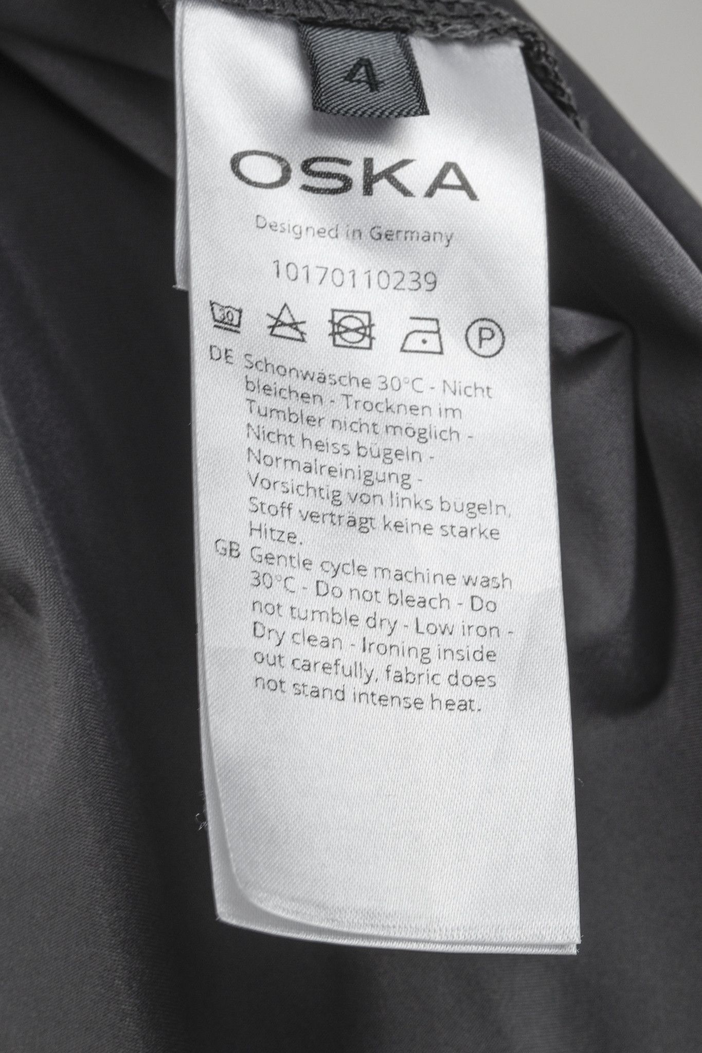 Other Oska Techno-Stretch Perforated-Hem Maxi Dress Size L / US 10 / IT 46 - 8 Thumbnail