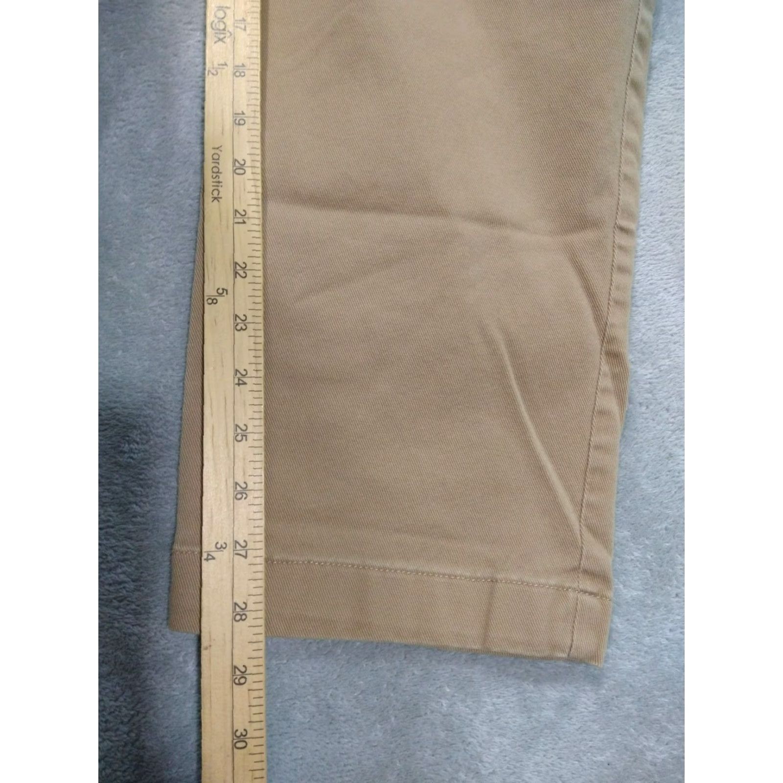 Brooks Brothers Brooks Brothers Pants Mens 40x30 Beige Chino Taper Leg Mid Rise Cotton Regular Belted? (No extra info) Size US 40 / EU 56 - 5 Thumbnail