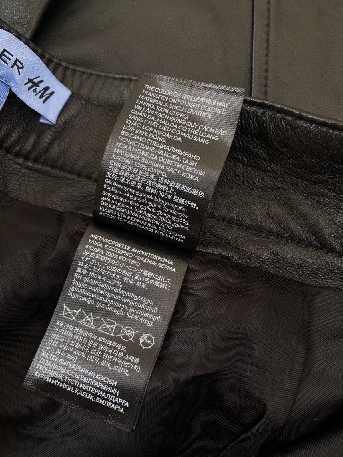 Mugler Mugler x H&M Leather Pants Size US 34 / EU 50 - 20 Thumbnail