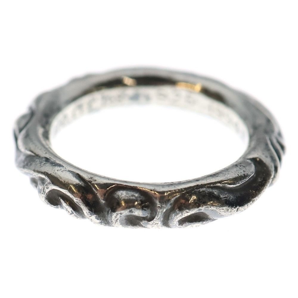 Chrome Hearts Chrome Hearts SCRL Scroll Band Ring Silver Size ONE SIZE - 3 Thumbnail