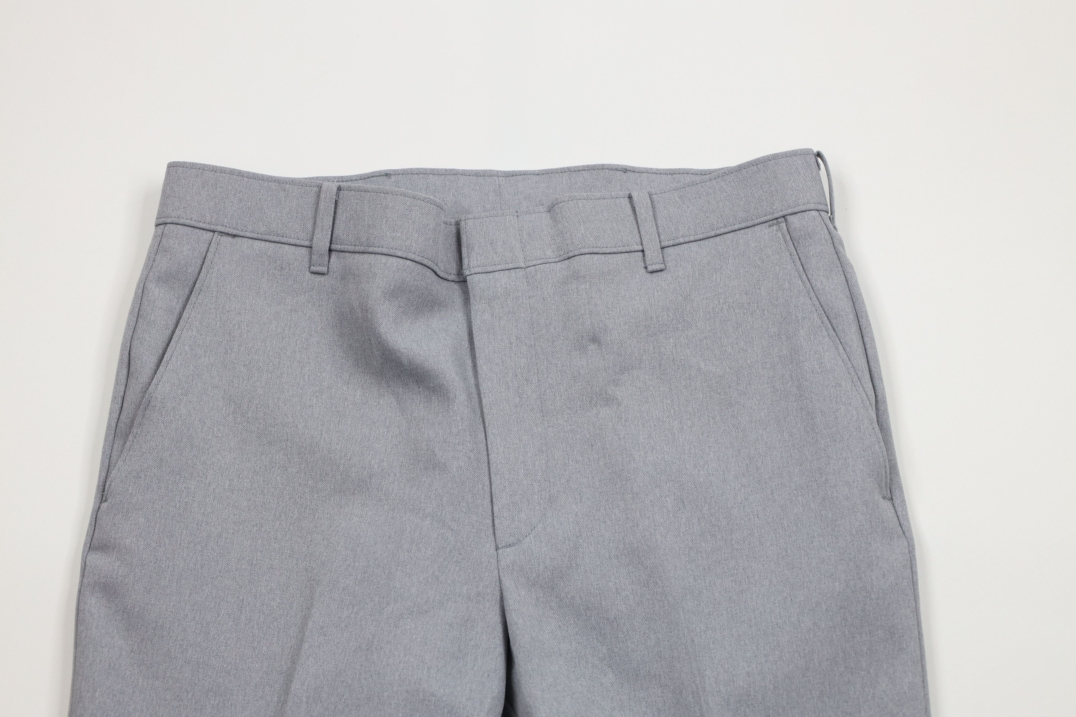 Levi's × Vintage Vintage 70s Levis Wide Leg Chino Pants Heather Gray USA Size US 32 / EU 48 - 2 Thumbnail