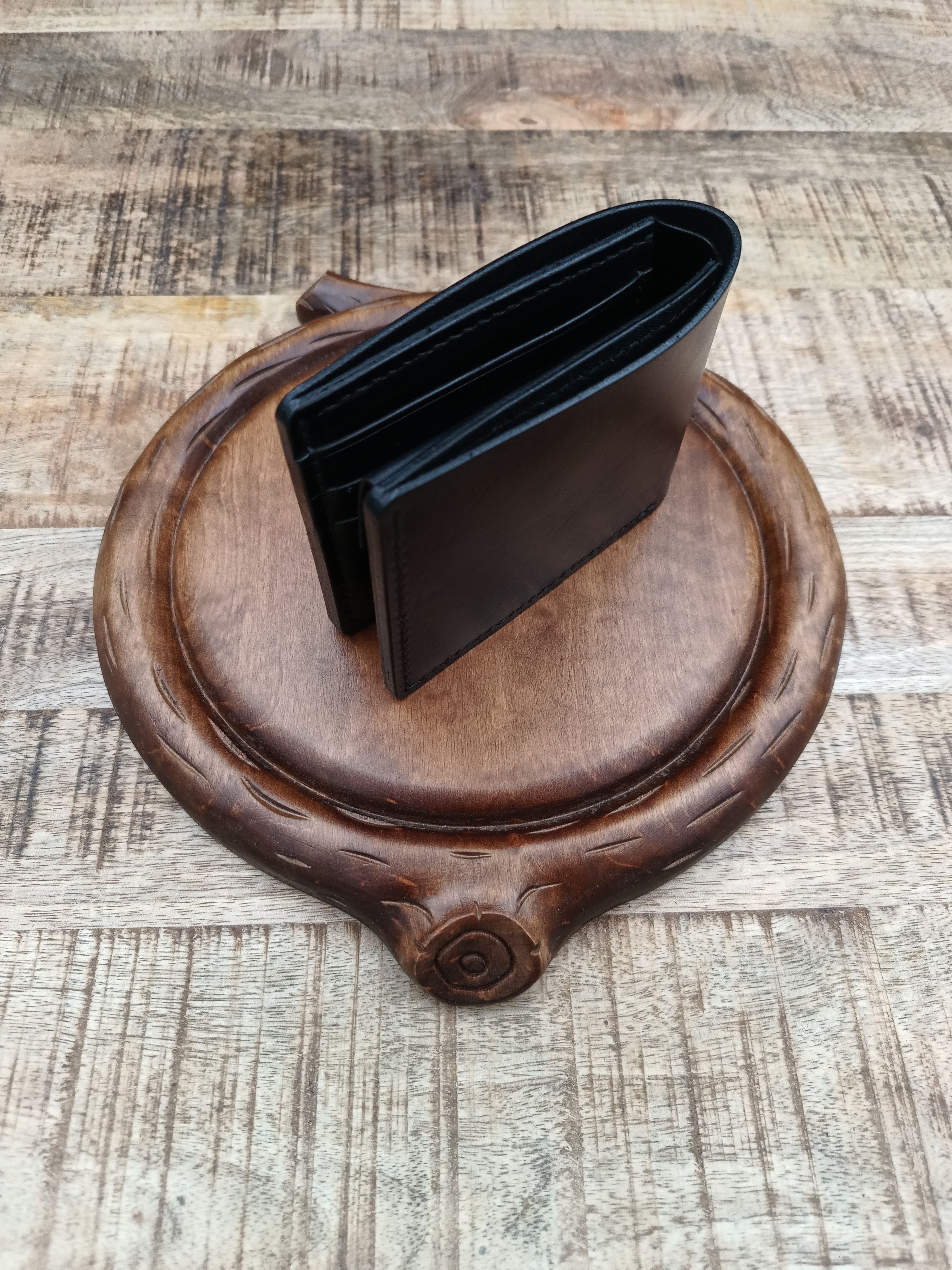 Other Handmade top grain leather wallet cardholder Size ONE SIZE - 3 Thumbnail