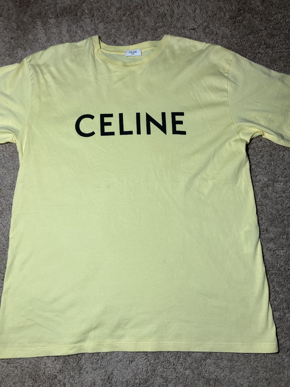 Celine SS21 Celine Logo Oversized Hedi Slimane 2021 Dancing Kid Fit Size US M / EU 48-50 / 2 - 2 Thumbnail
