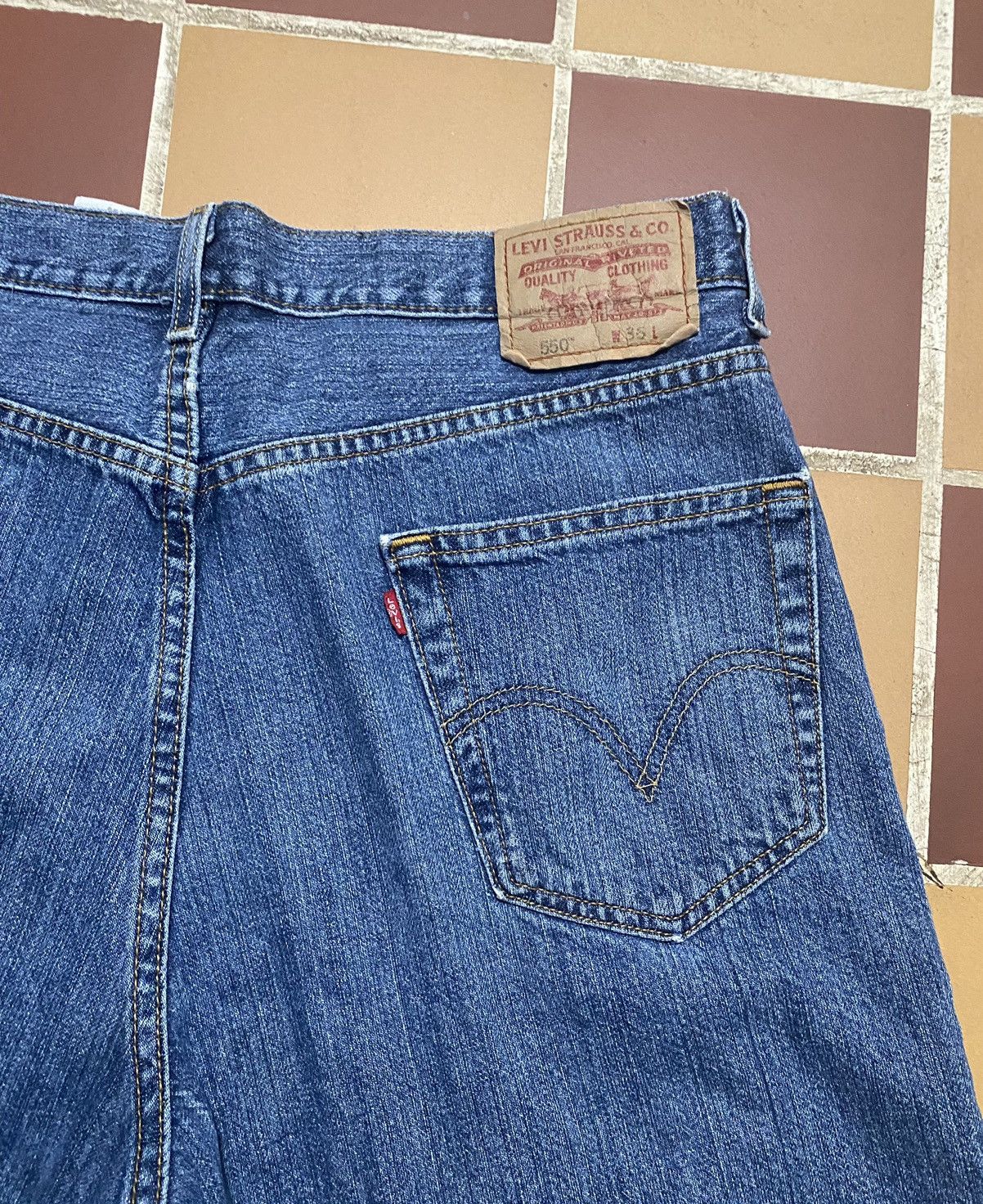 Levi's Vintage Levi’s Y2K 550 Baggy Skater Jorts shorts Size US 36 / EU 52 - 3 Thumbnail