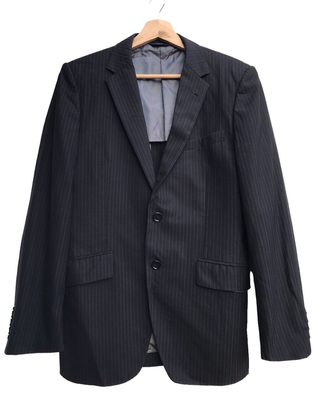 Yohji Yamamoto ‼️OFFER ME‼️Sacsny Y’saccs Silk Blend Stretch Blazer Size US M / EU 48-50 / 2 - 1 Thumbnail