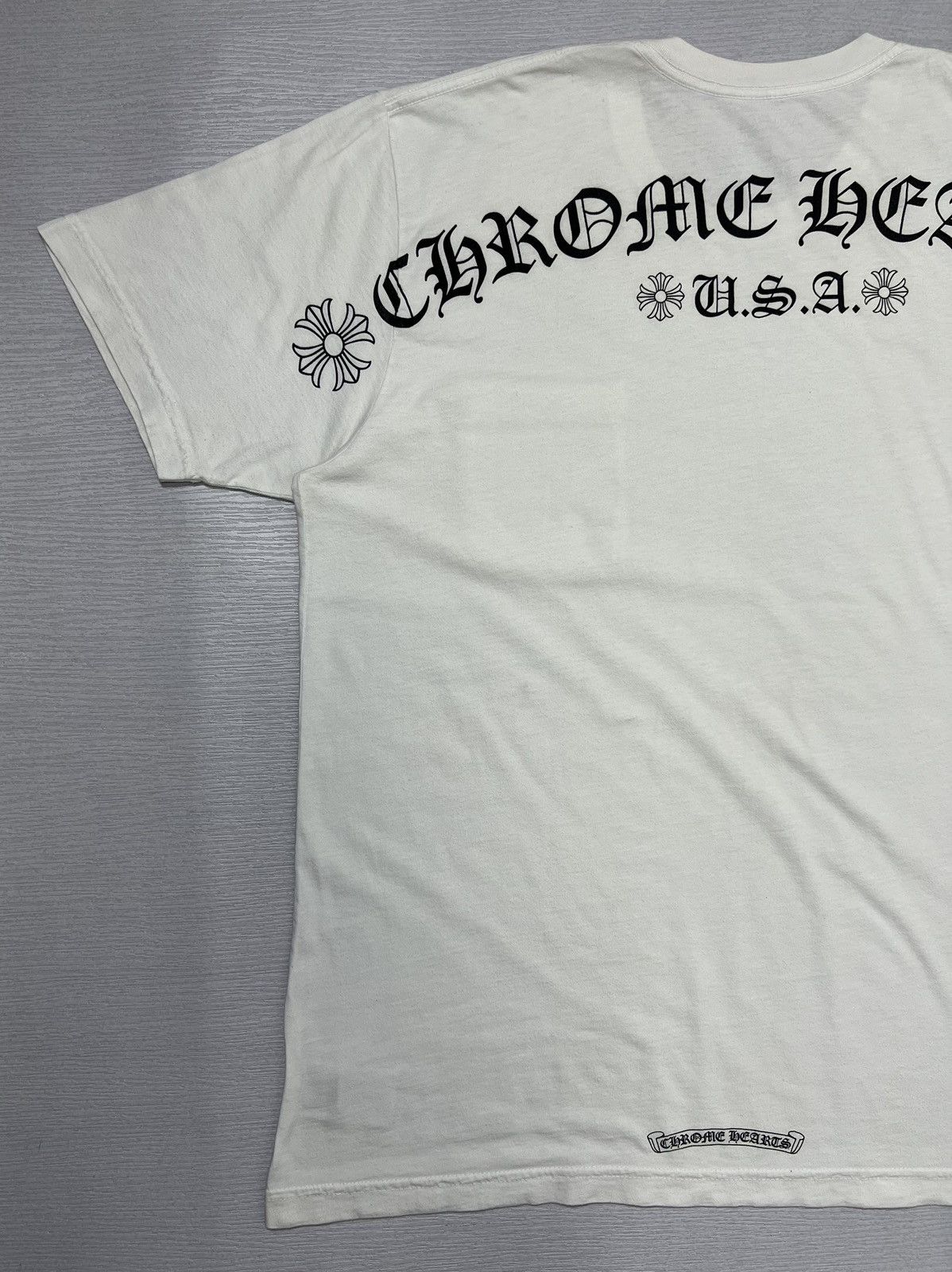 Chrome Hearts Chrome Hearts - U.S.A Exclusive Arc Logo Pocket T-Shirt Size US XL / EU 56 / 4 - 7 Thumbnail