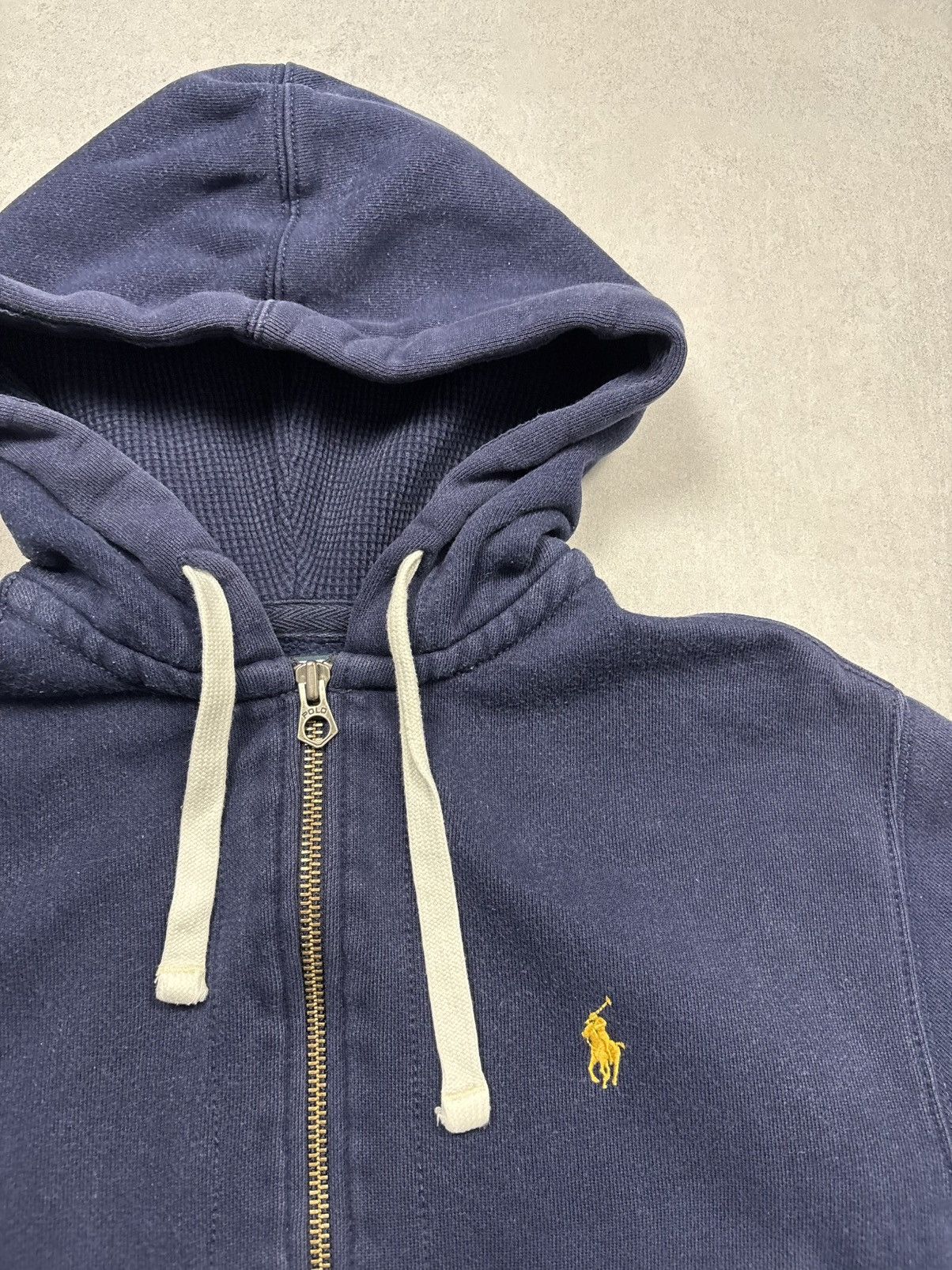 Polo Ralph Lauren Vintage Polo Ralph Lauren Full Zip Logo Hoodie Navy 90s Y2K Size US S / EU 44-46 / 1 - 5 Thumbnail