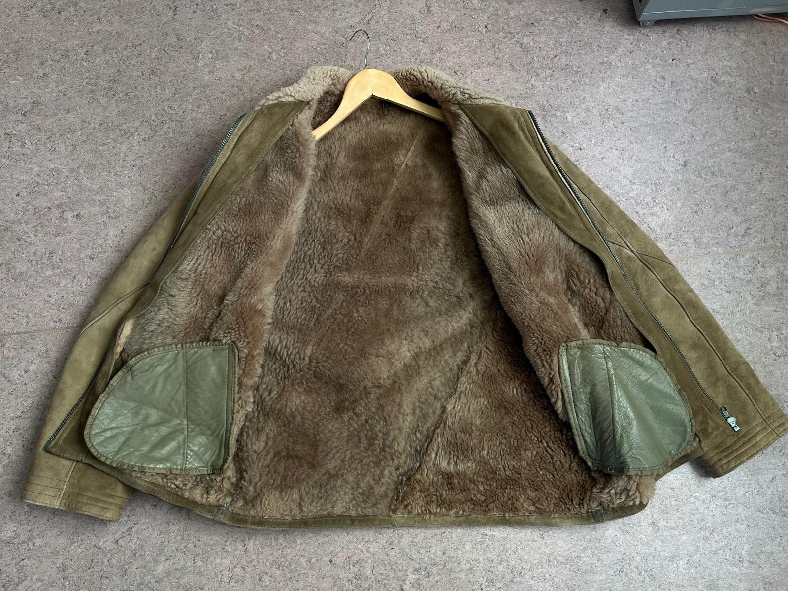 Vintage Vintage Shearling Lambskin Lammfell Jacket 50 Size US M / EU 48-50 / 2 - 6 Thumbnail