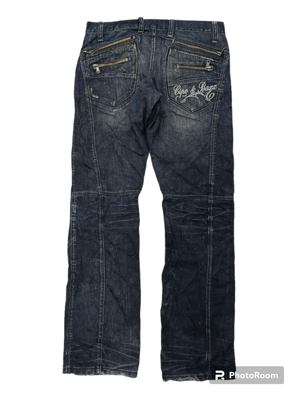 Other SICK RECONSTRUCTED CIPO & BAXX DENIM PANTS Size US 33 - 2 Thumbnail