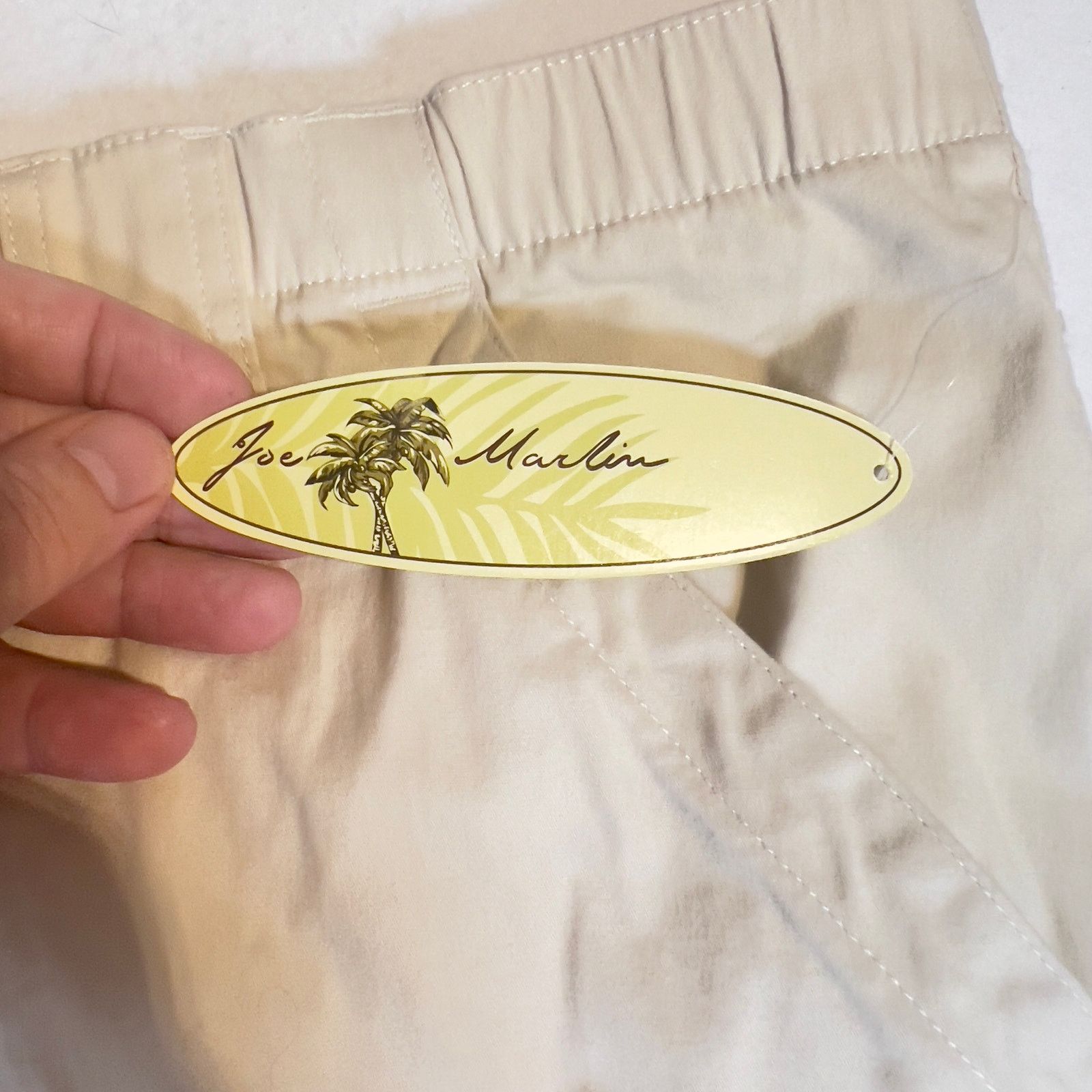 Other Joe Marlin Cargo Shorts Mens 3X Stone Color Pockets NEW!! Size US 44 / EU 60 - 16 Thumbnail