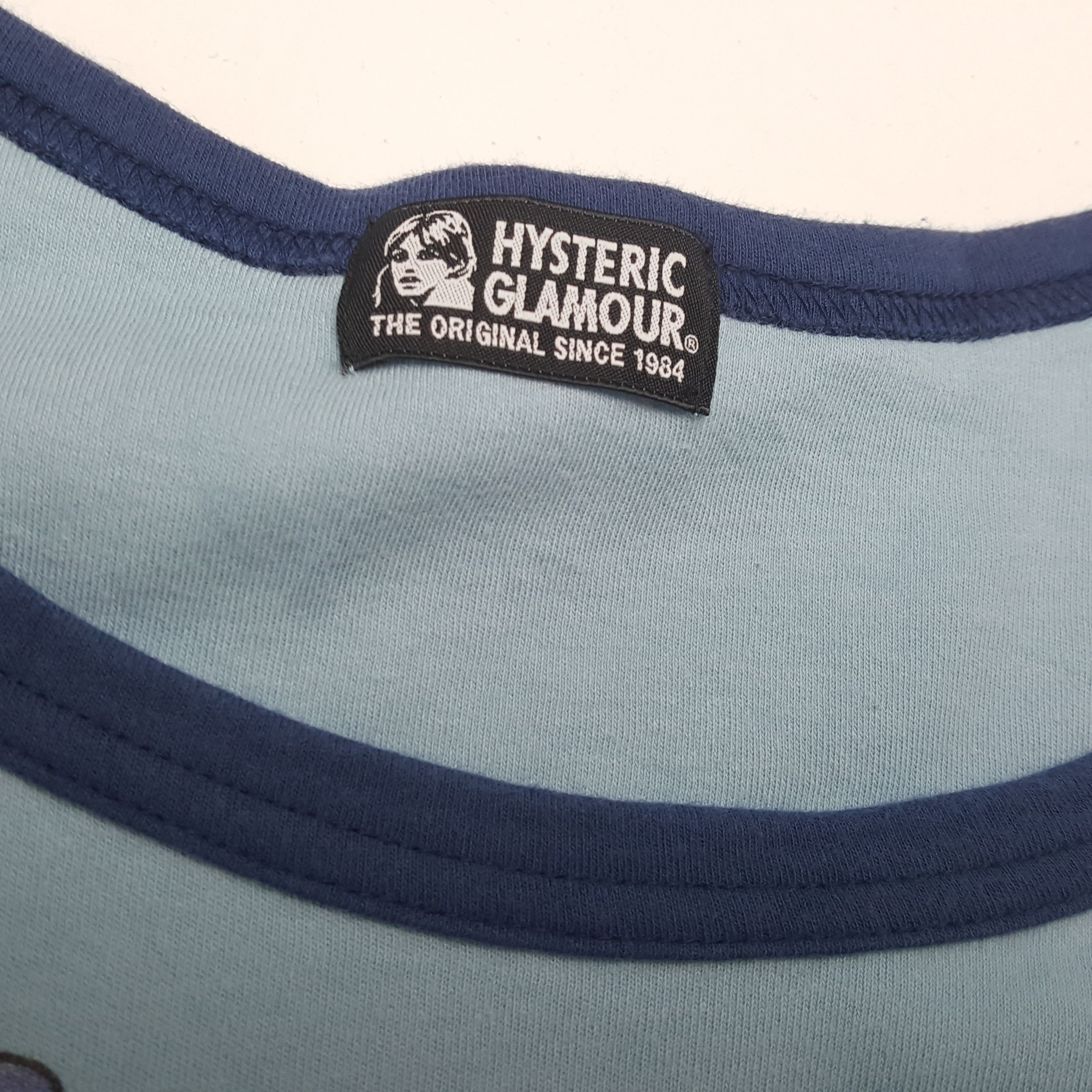 Hysteric Glamour × Japanese Brand × Vintage HYSTERIC GLAMOUR Japanese Brand Women Tshirt Size XS / US 0-2 / IT 36-38 - 10 Thumbnail
