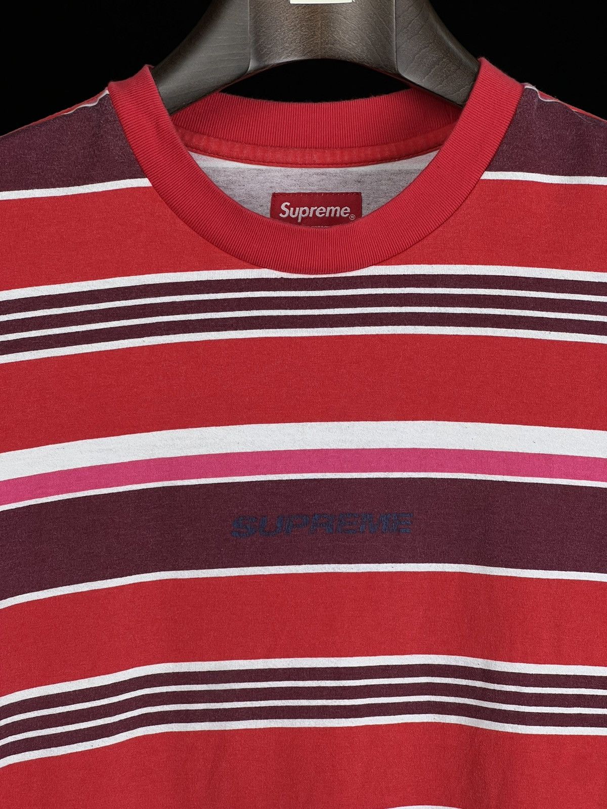 Supreme UNWORN* Supreme stripes tee M Size US M / EU 48-50 / 2 - 7 Thumbnail