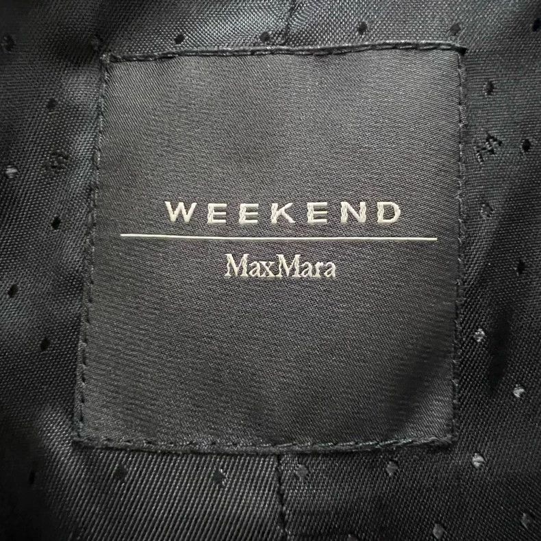 Max Mara Max Mara Black lapel coat Size M / US 6-8 / IT 42-44 - 4 Thumbnail