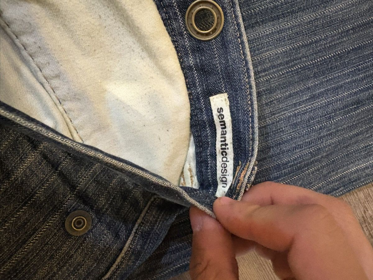 semanticdesign Semantic design stripe jeans Size US 33 - 5 Thumbnail
