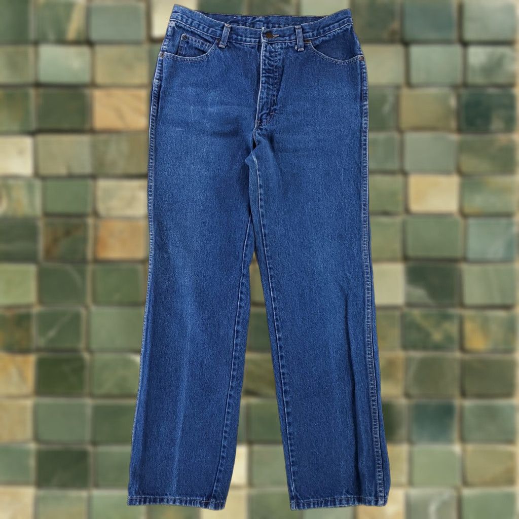 Calvin Klein VINTAGE Calvin Klein Jeans Mens 32 Regular Blue Bootcut 80s 90s Made USA 31 Inseam 32 x 31 Actual Size US 32 / EU 48 - 1 Thumbnail