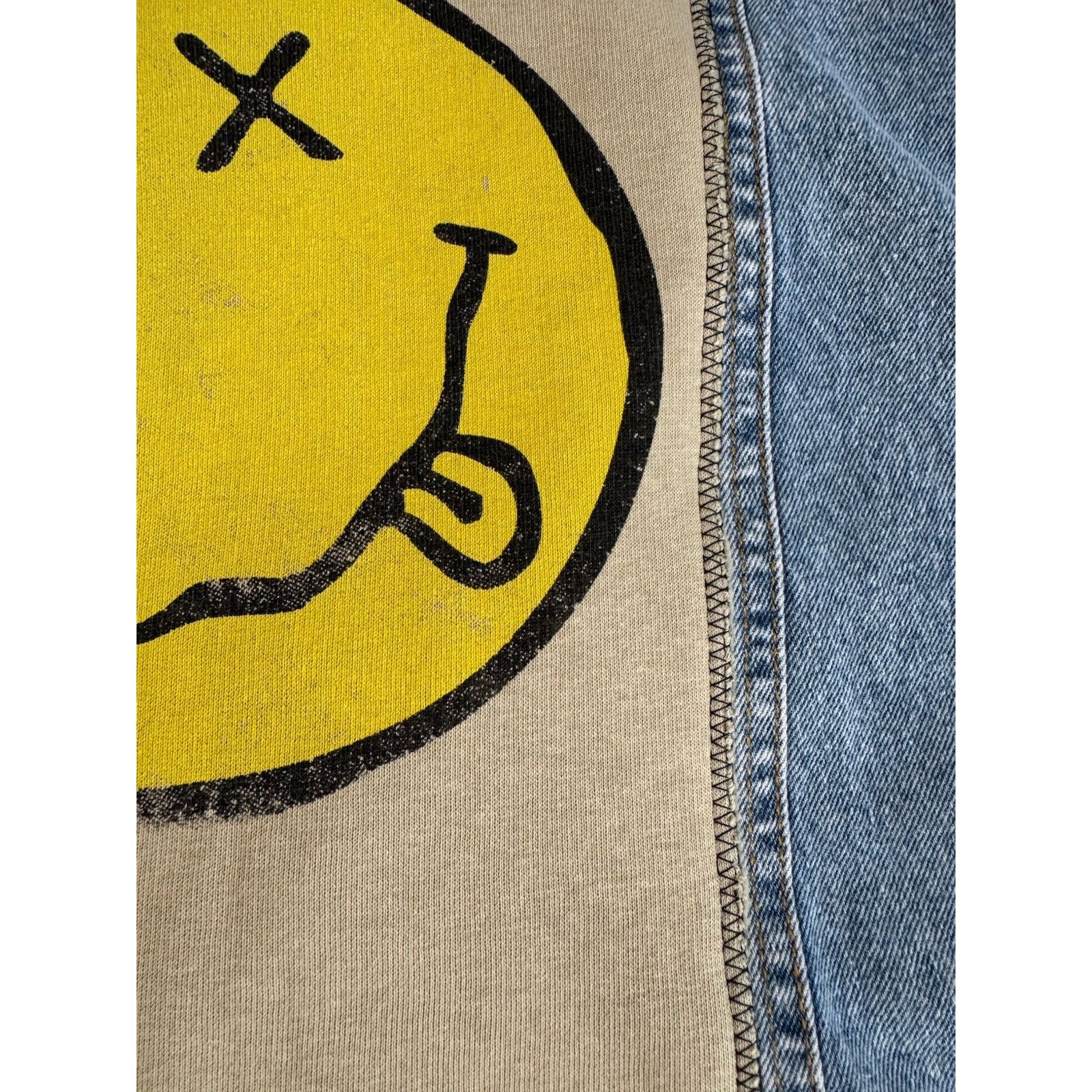 Other NIRVANA Denim Jacket 90s Punk Rock Retro Vintage Checkered M Size M / US 6-8 / IT 42-44 - 8 Thumbnail