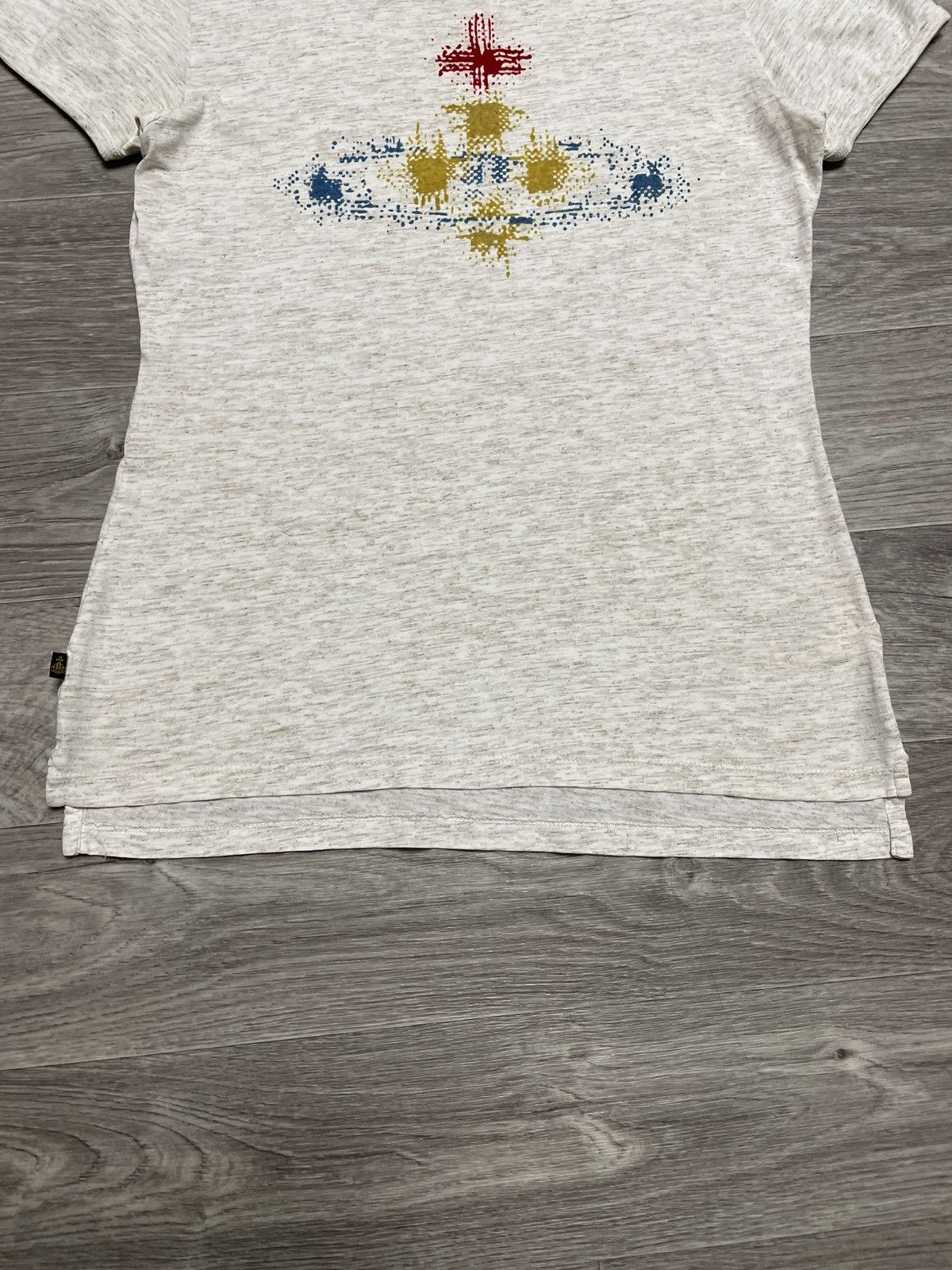 Lee × Vivienne Westwood Vintage Vivienne Westwood x Lee Big Orb Graphic Print Y2K Size M / US 6-8 / IT 42-44 - 7 Thumbnail